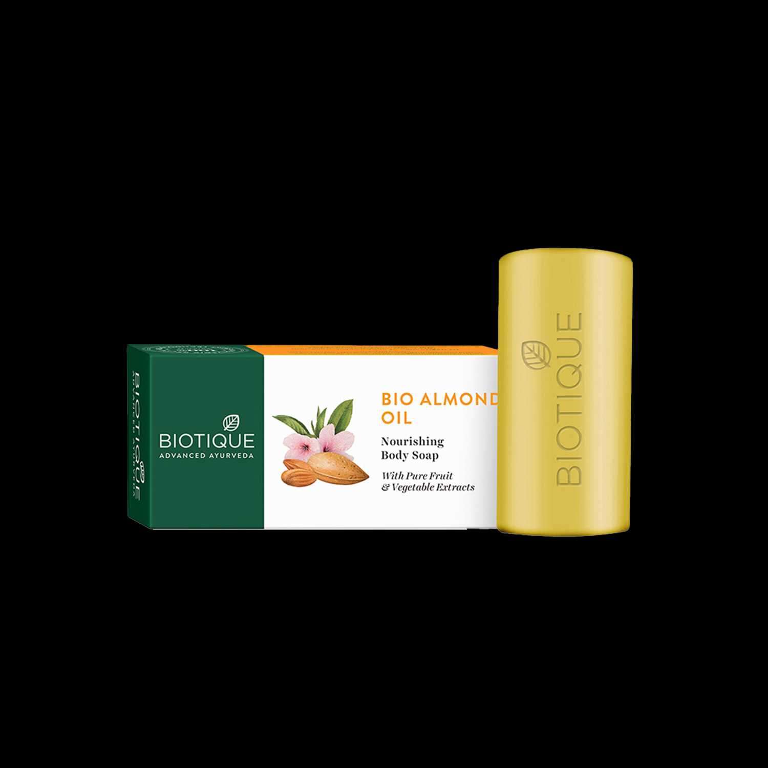 Biotique | Biotique Bio Almond Oil Nourishing Bathing Bar - (150g)