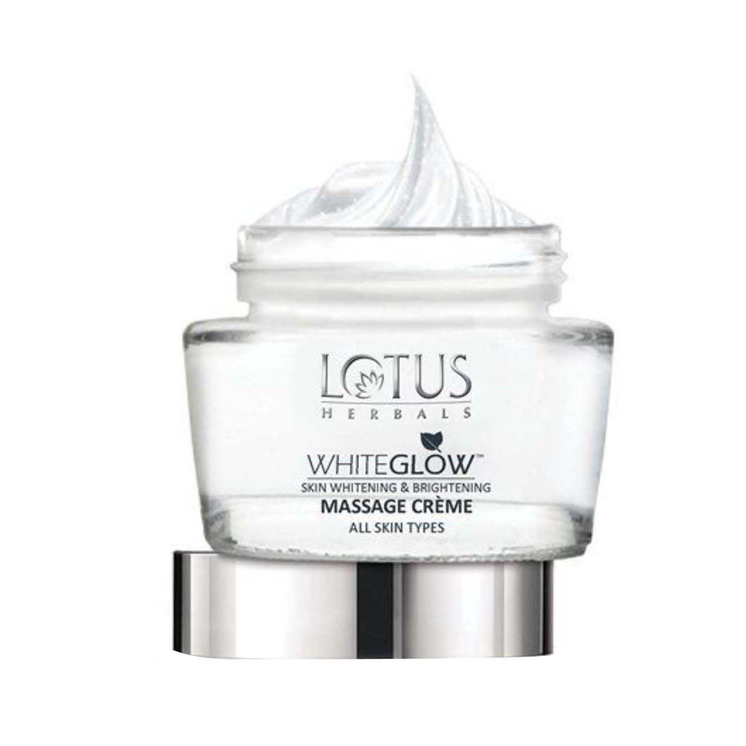 Lotus | Lotus Herbals Whiteglow Skin Whitening & Brightening Massage Cream - (60g)