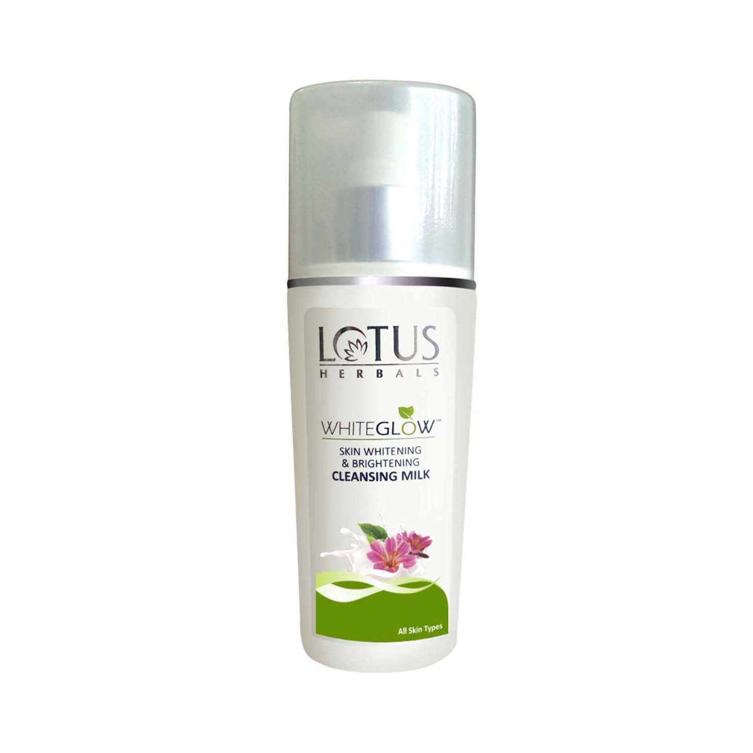 Lotus | Lotus Herbals Whiteglow Skin Whitening & Brightening Cleansing Milk - (80ml)