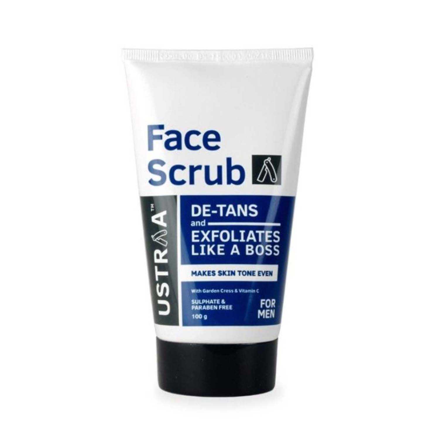 Ustraa | Ustraa De-Tans Face Scrub - (100g)