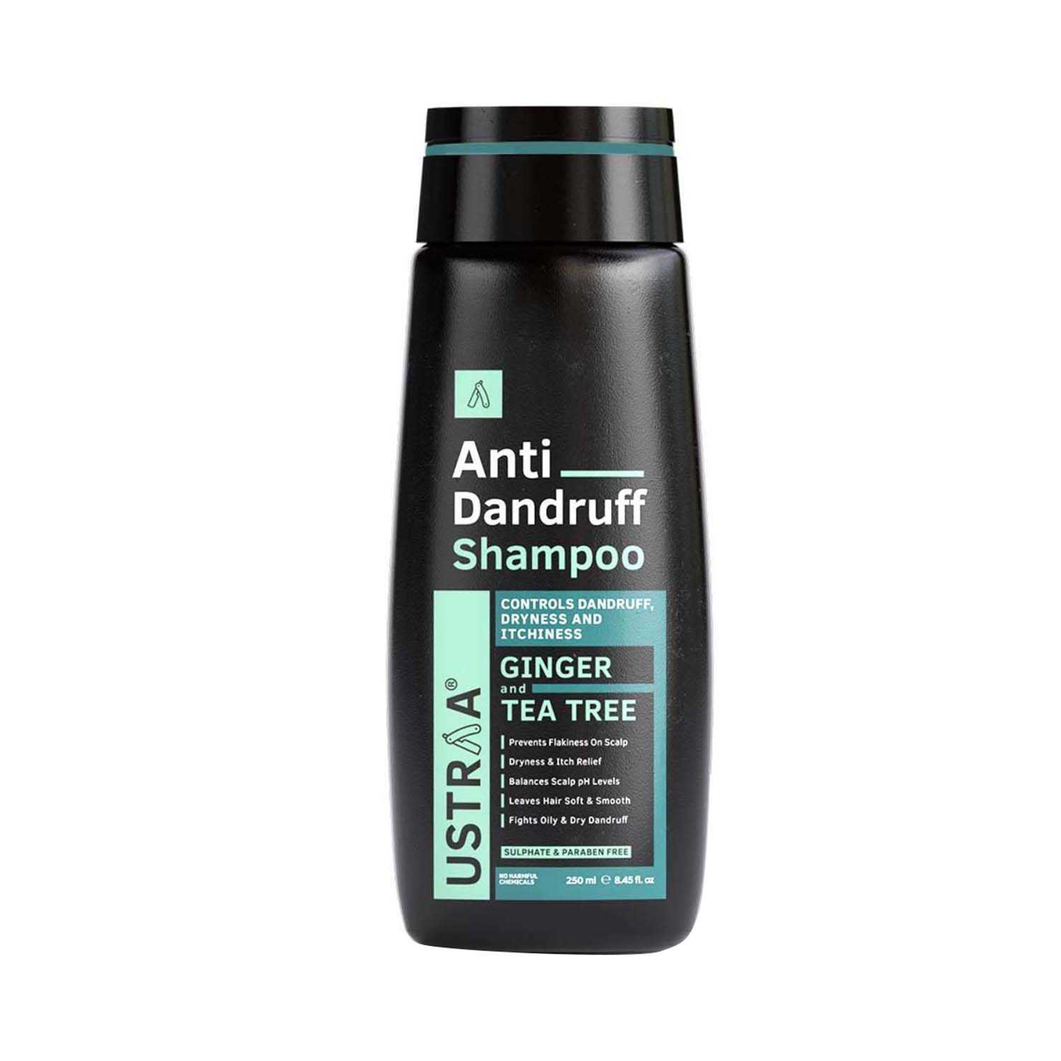 Ustraa | Ustraa Anti Dandruff Ginger & Tea-Tree Hair Shampoo - (200ml)