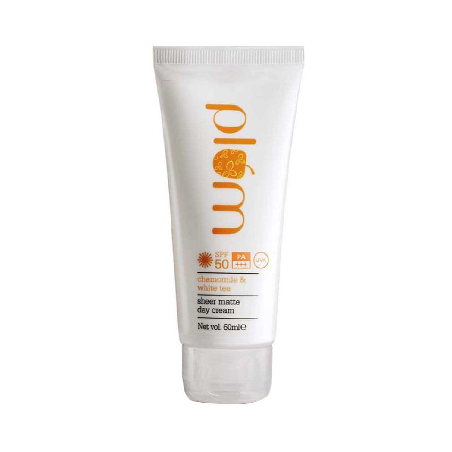 Plum | Plum Chamomile & White Tea Sheer Matte Day Cream - (60ml)