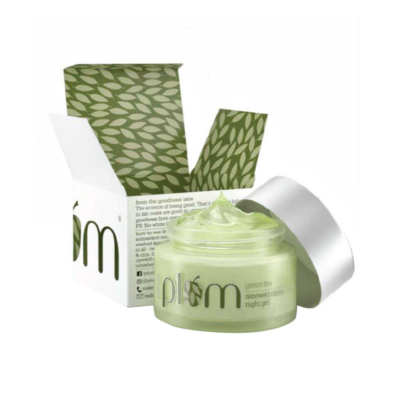 Plum | Plum Green Tea Renewed Clarity Night Gel - (50ml)