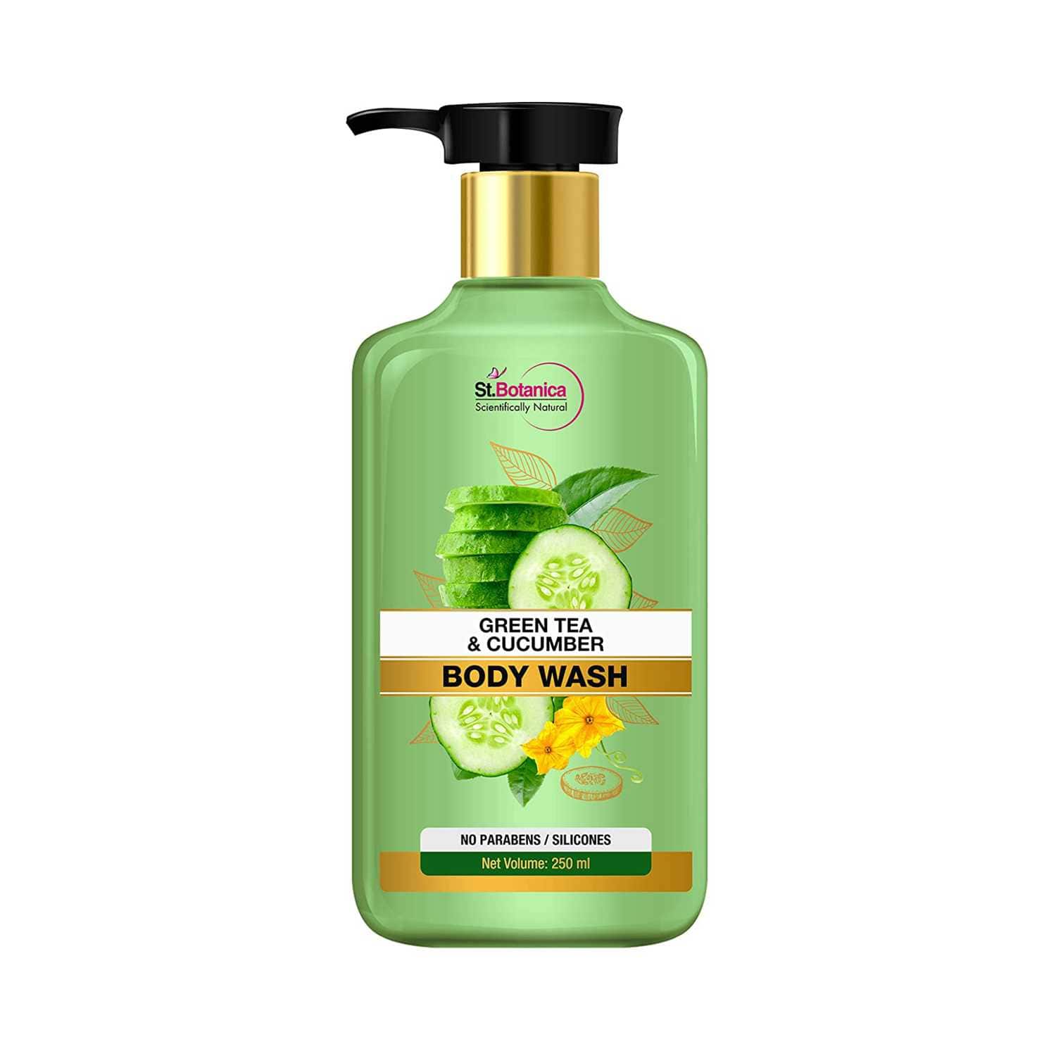 St.Botanica | St.Botanica Green Tea & Cucumber Body Wash - (250ml)