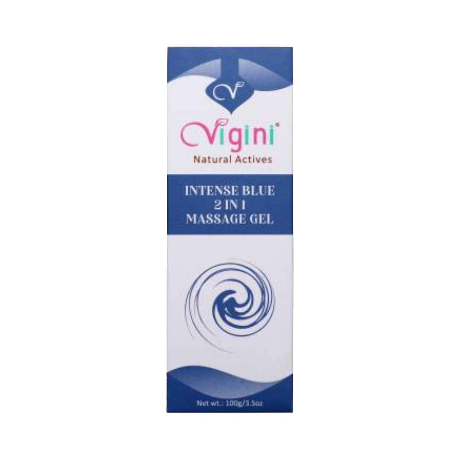 Vigini | Vigini 2-In-1 Vplus Intense Blue Massage Gel (100g)