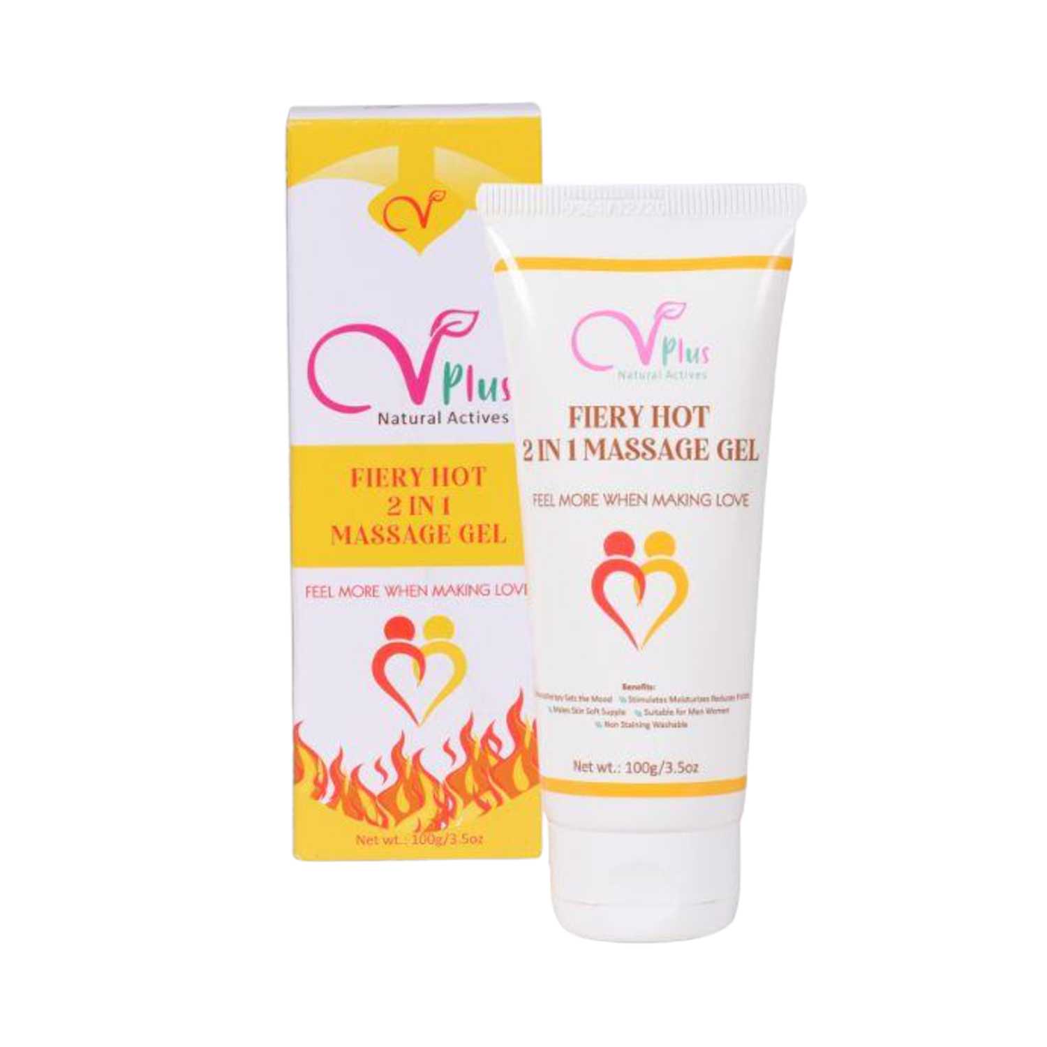 Vigini | Vigini 2-In-1 Vplus Fiery Hot Massage Gel (100g)