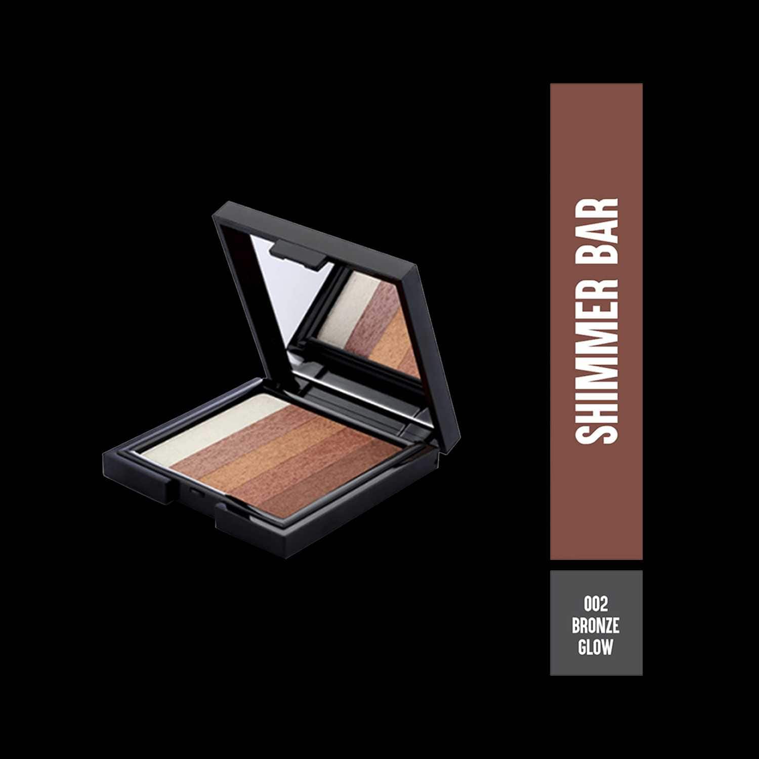 Colorbar | Colorbar Shimmer Bar Pro Palette - 002 Bronze Glow (11gm)