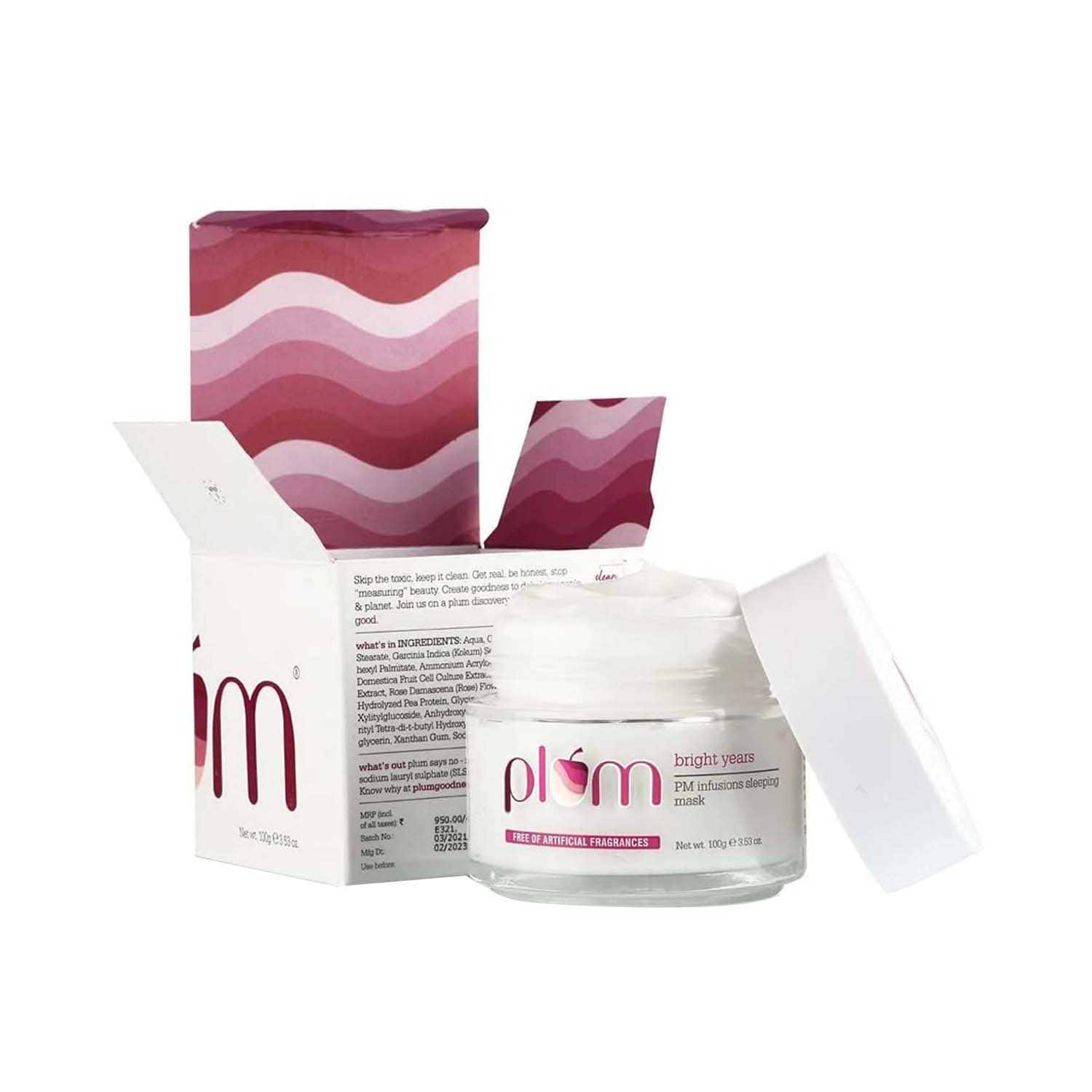 Plum | Plum Bright Years Pm Infusions Sleeping Mask - (100g)