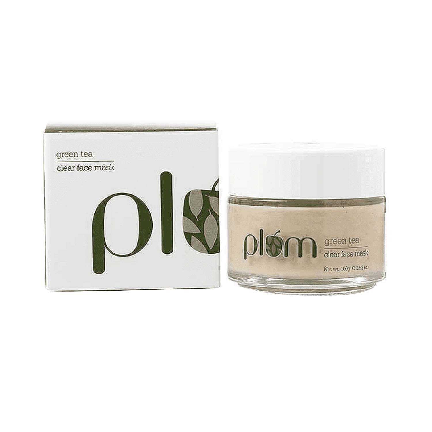Plum | Plum Green Tea Clear Face Mask Clay Mask - (100g)