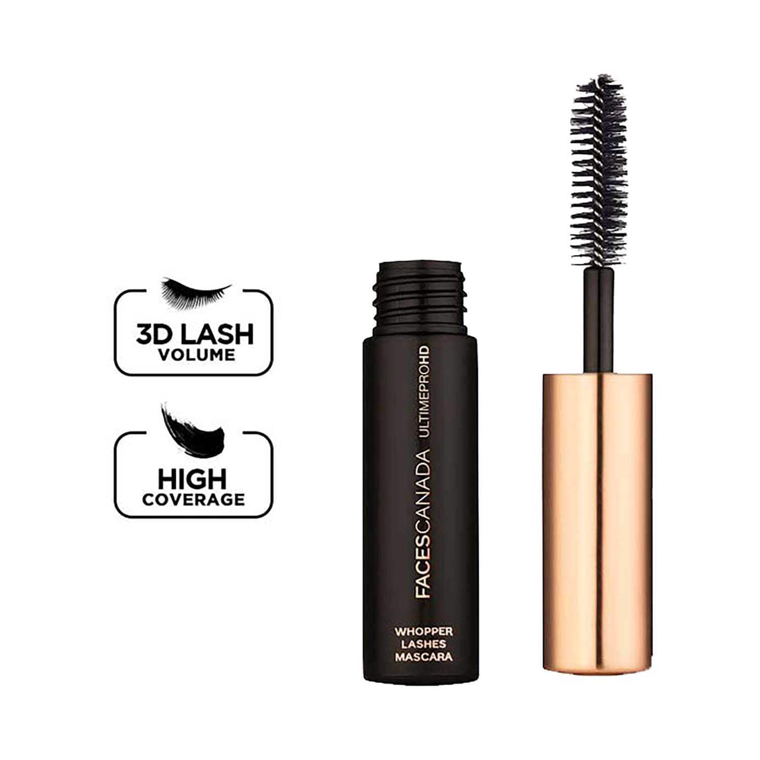 Faces Canada | Faces Canada Ultime Pro Hd Whopper Lashes Mascara - Black (5.5g)