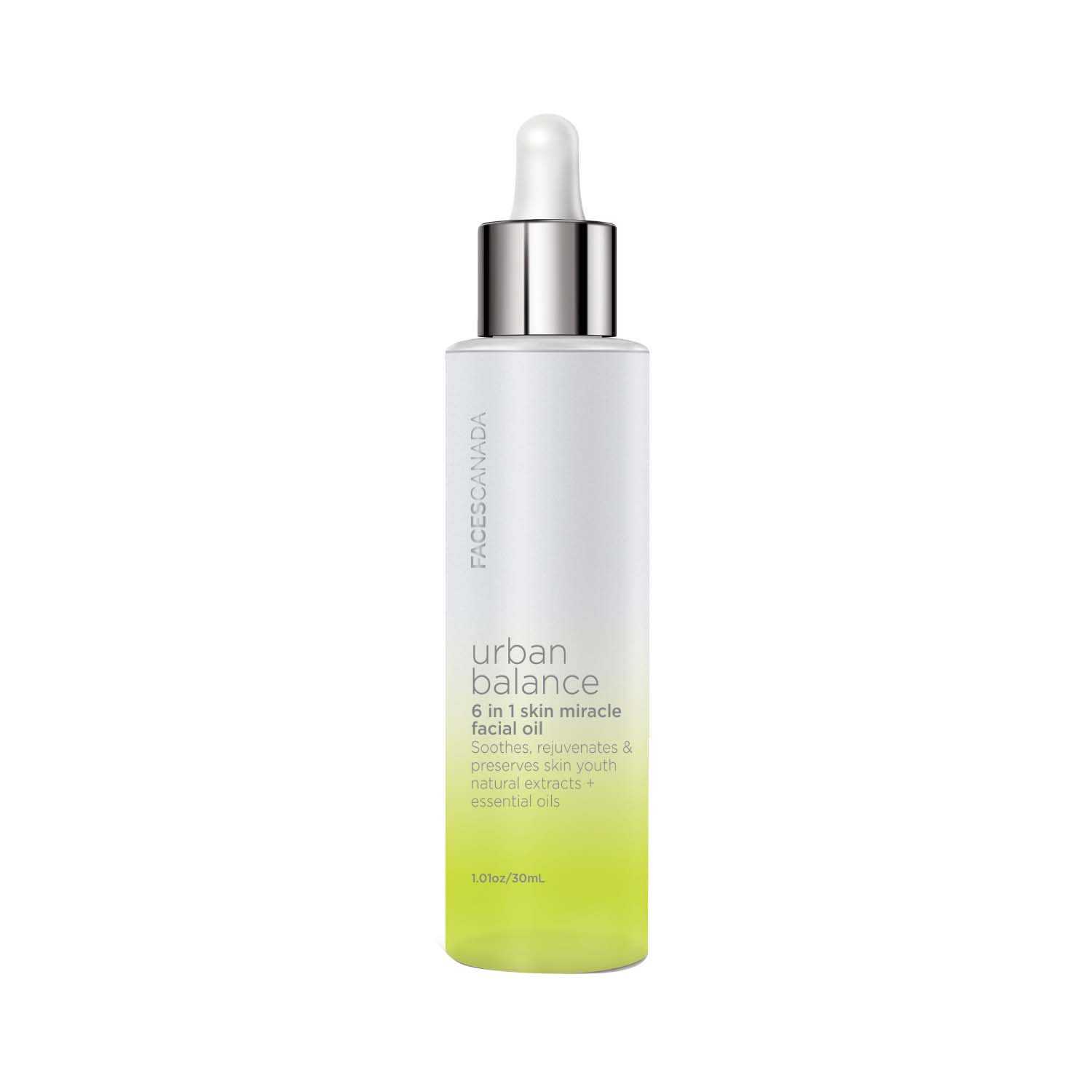 Faces Canada | Faces Canada Urban Balance 6 In 1 Skin Miracle Facial Oil - (30ml)