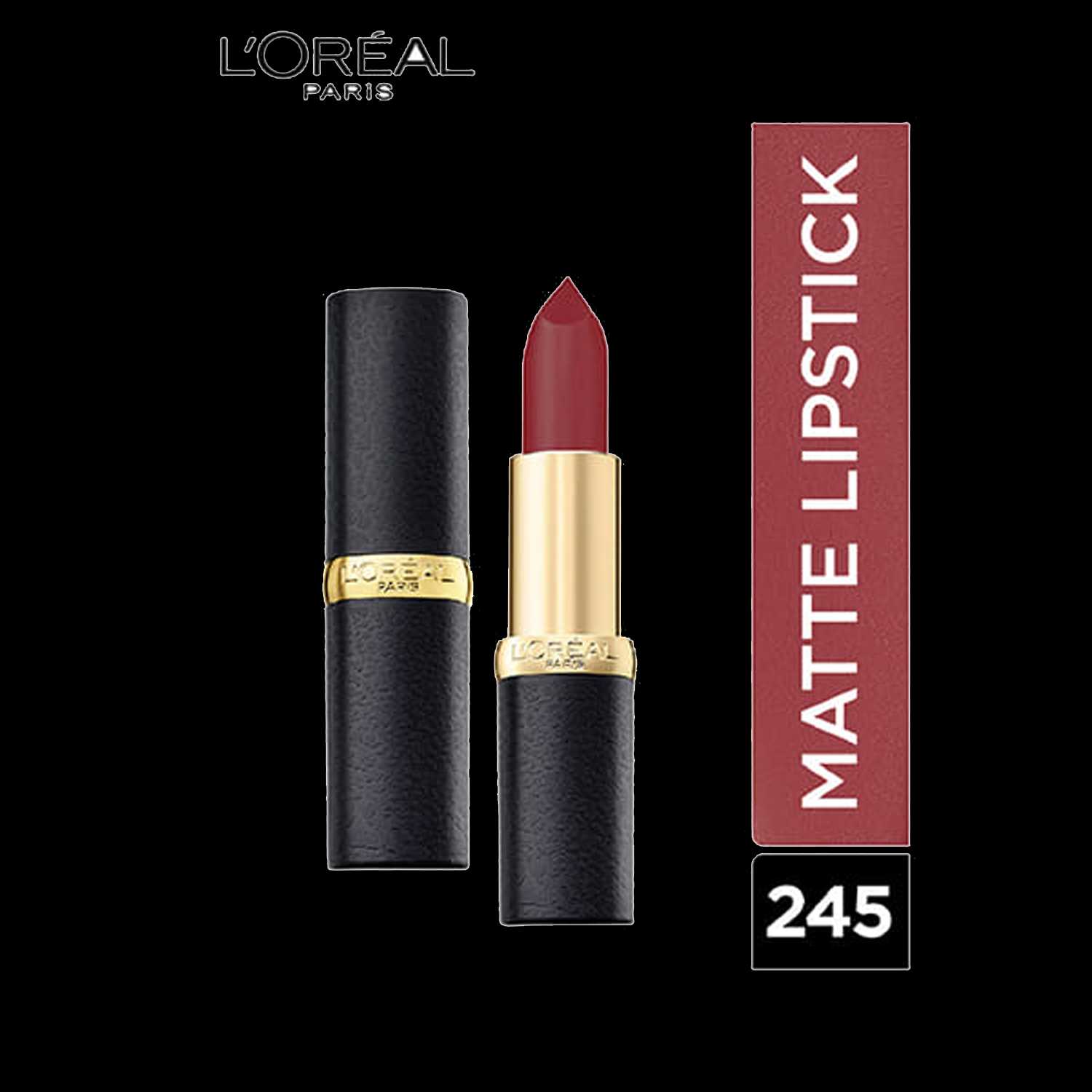 L'Oreal Paris | L'Oreal Paris Color Riche Moist Matte Lipstick, 245 Sleek Dominance, 3.7g
