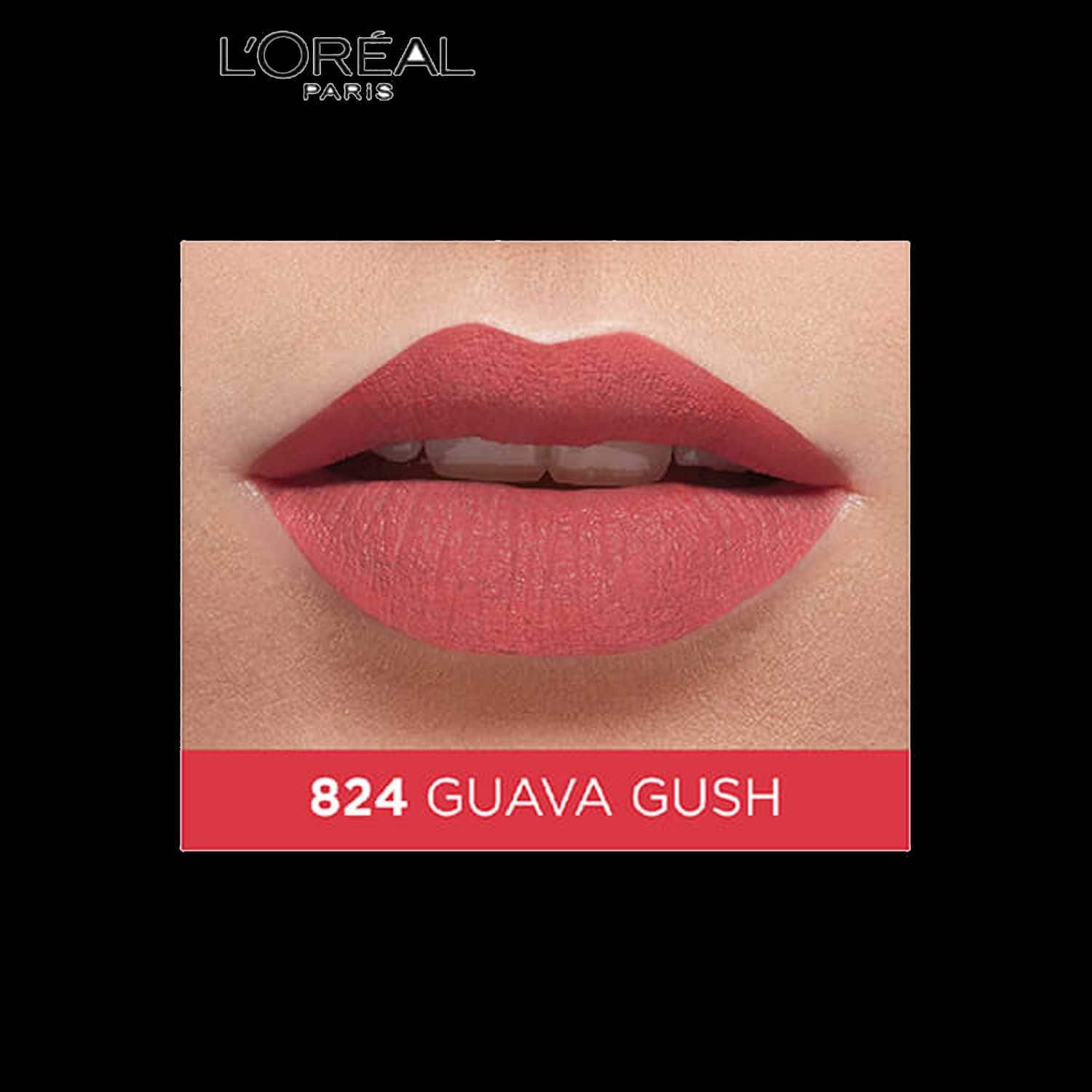 L'Oreal Paris | L'Oréal Paris Infallible Ultra Matte Liquid Lipstick, Les Macarons, 824 Guava Gush, 5g
