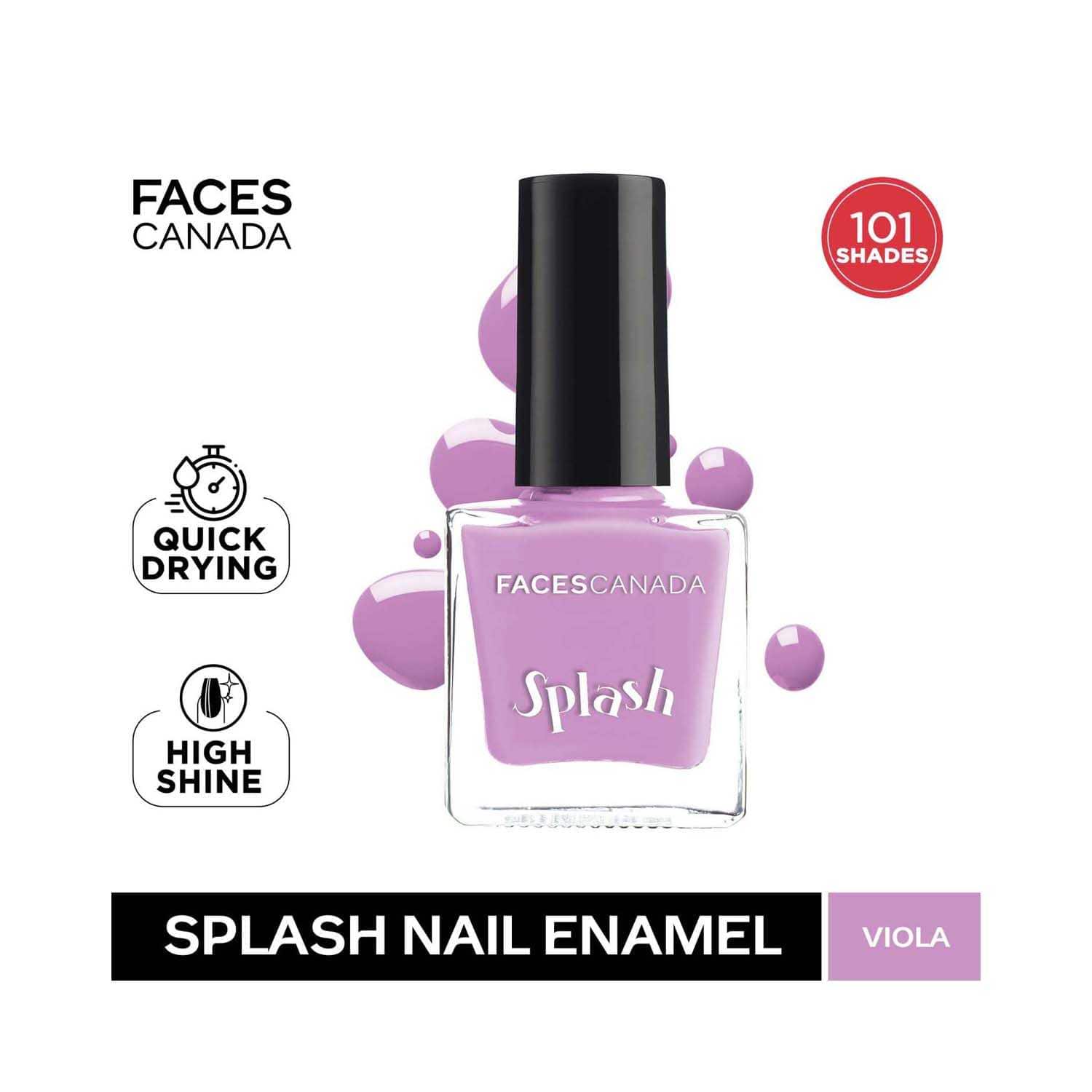 Faces Canada | Faces Canada Splash Nail Enamel - 41 Viola (8ml)