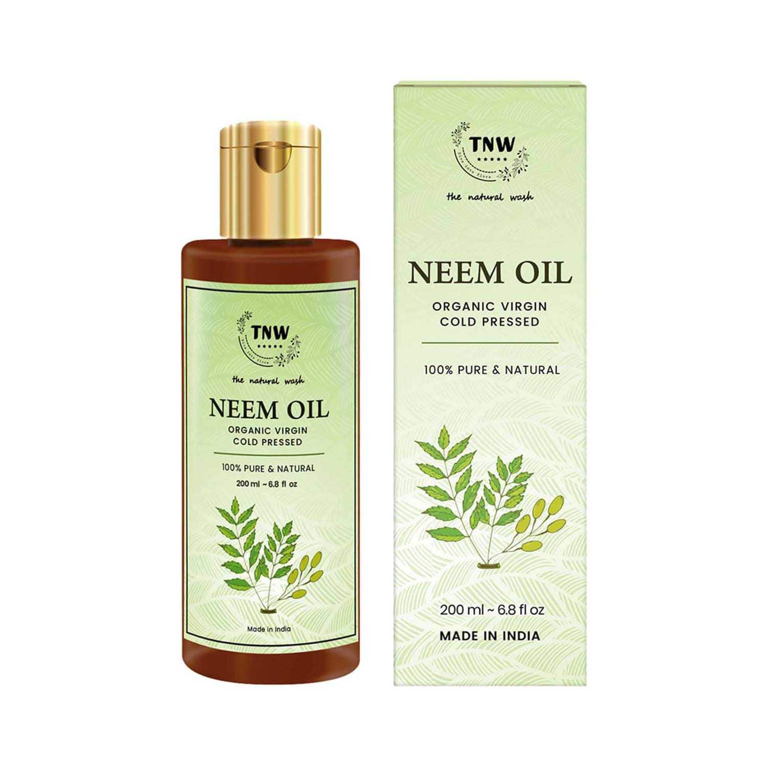 The Natural Wash Pure Cold Pressed Neem Oil - (100ml)