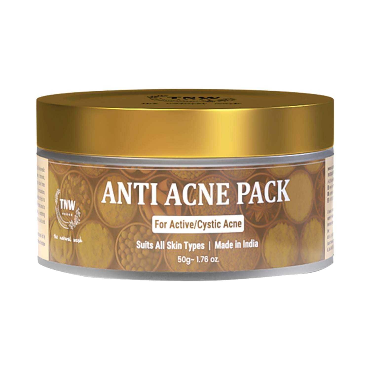 TNW The Natural Wash | The Natural Wash Anti Acne Face Pack - (50g)