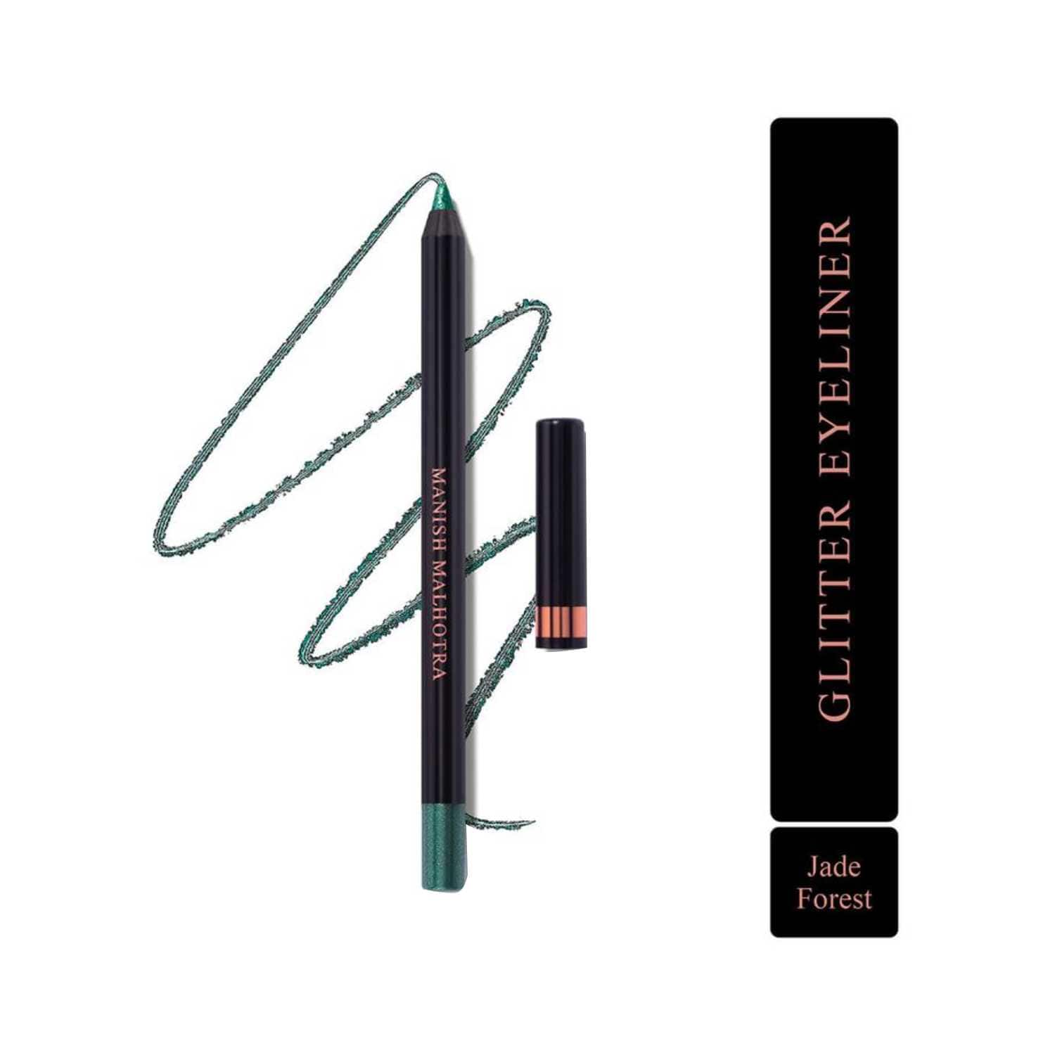 MYGLAMM | Myglamm Manish Malhotra Glitter Eyeliner - Jade Forest (1.2g)