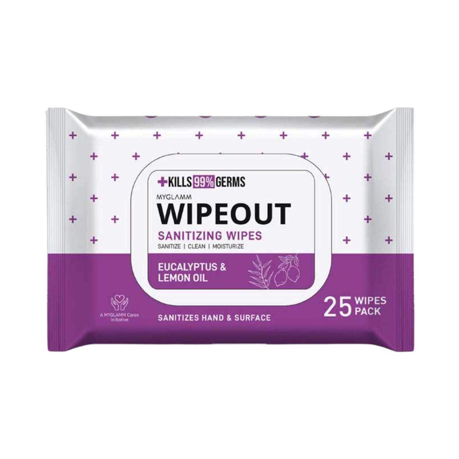 MYGLAMM | Myglamm Wipeout Sanitizing Wipes (25 Pcs)