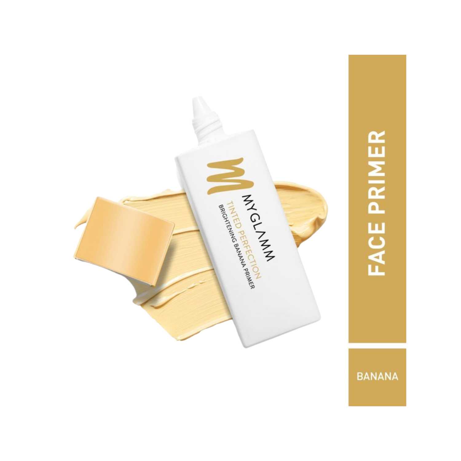 MYGLAMM | Myglamm Tinted Perfection Brightening Primer - Banana (27g)
