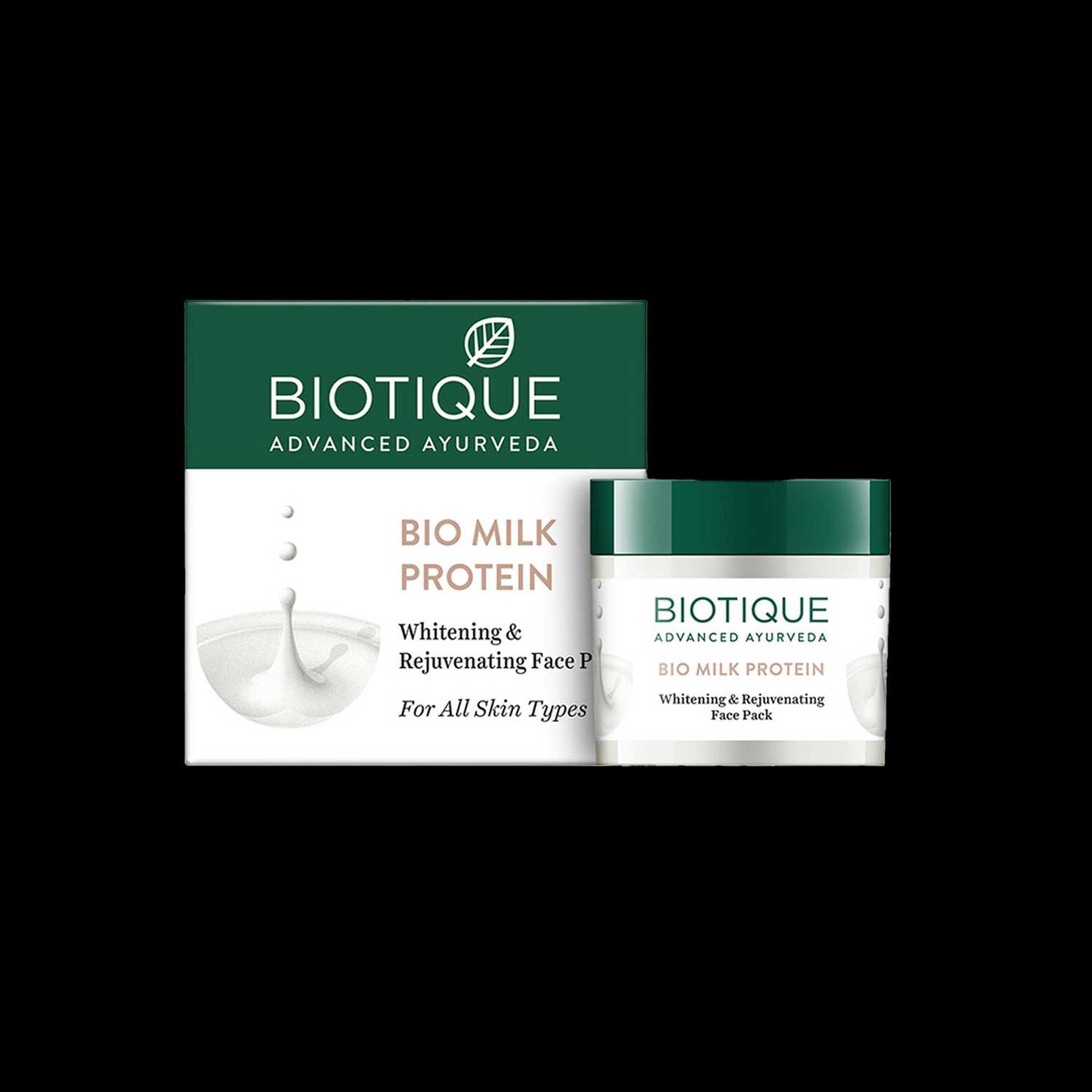 Biotique | Biotique Milk Protein Whitening & Rejuvenating Face Pack - (50g)