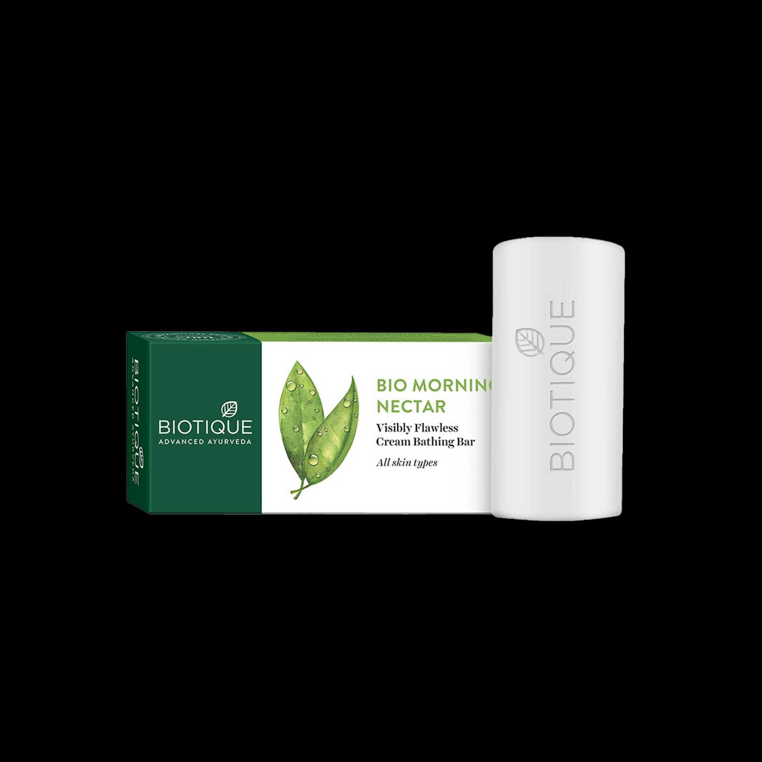 Biotique | Biotique Bio Morning Nectar Visibly Flawless Cream Bathing Bar - (150g)