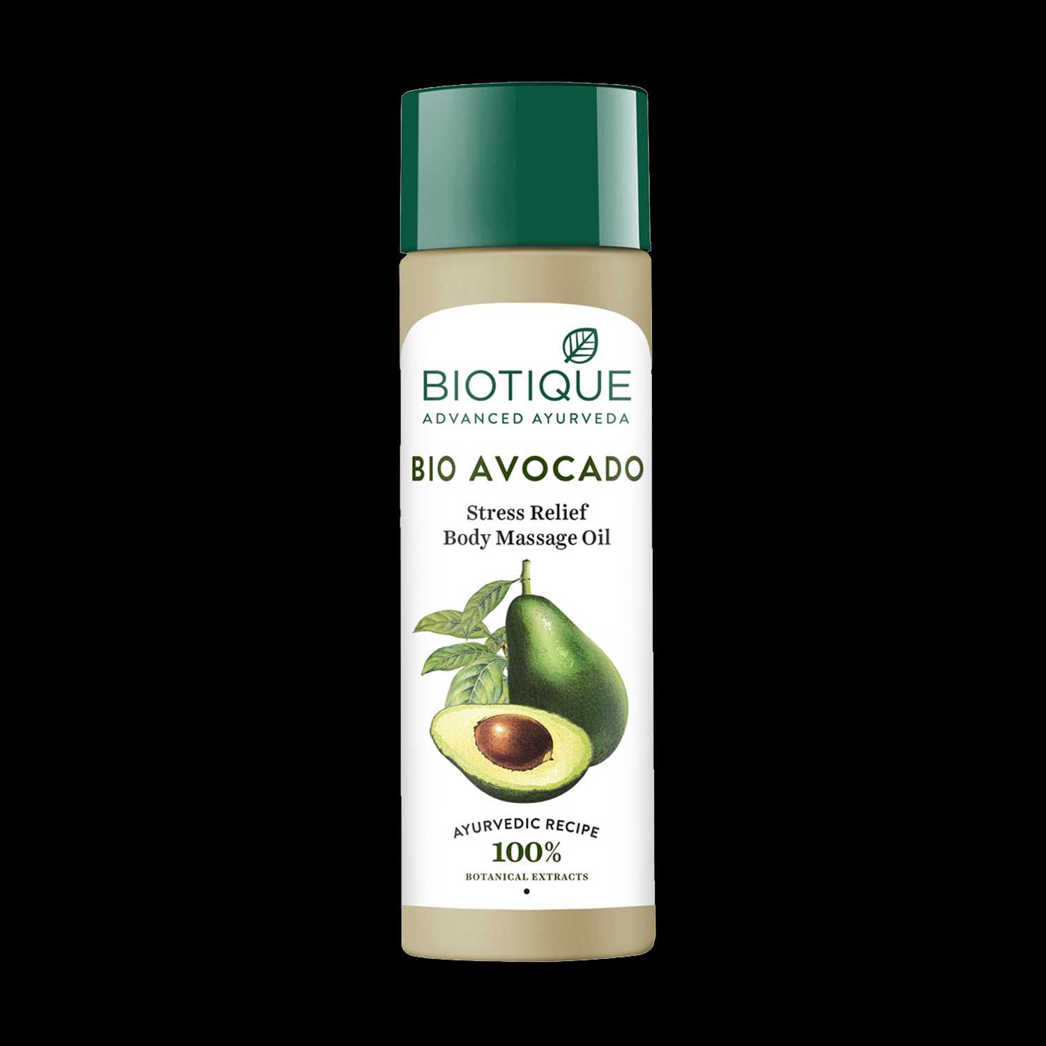 Biotique | Biotique Bio Avocado Stress Relief Body Massage Oil - (200ml)