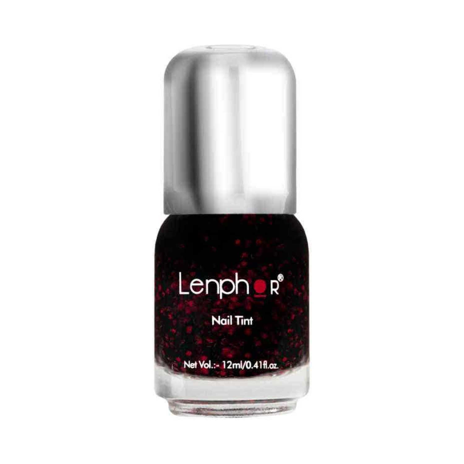 Lenphor | Lenphor Nail Tint - 25 Red Night (12ml)