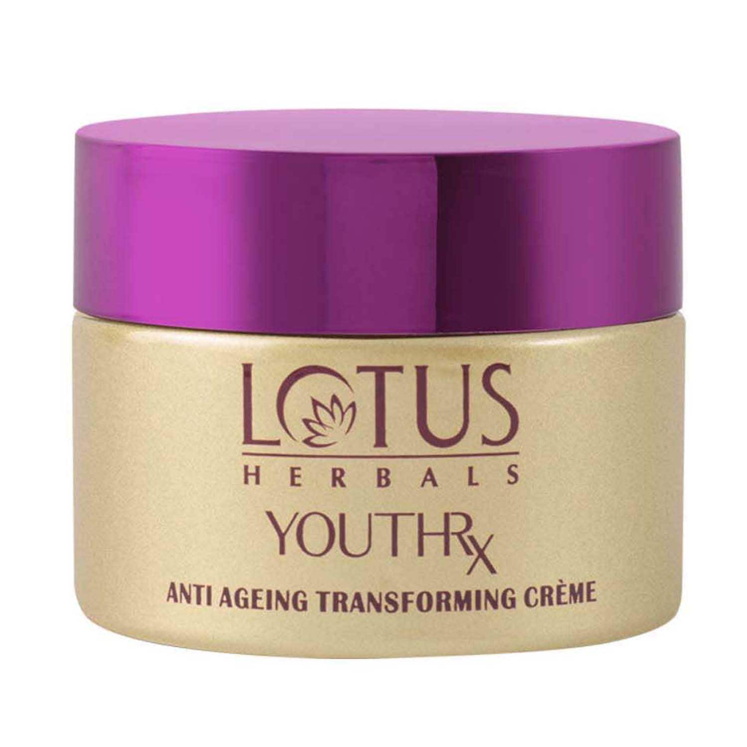 Lotus | Lotus Herbals YouthRx Anti-Ageing Transforming Creme SPF 25 Pa +++ - (50g)
