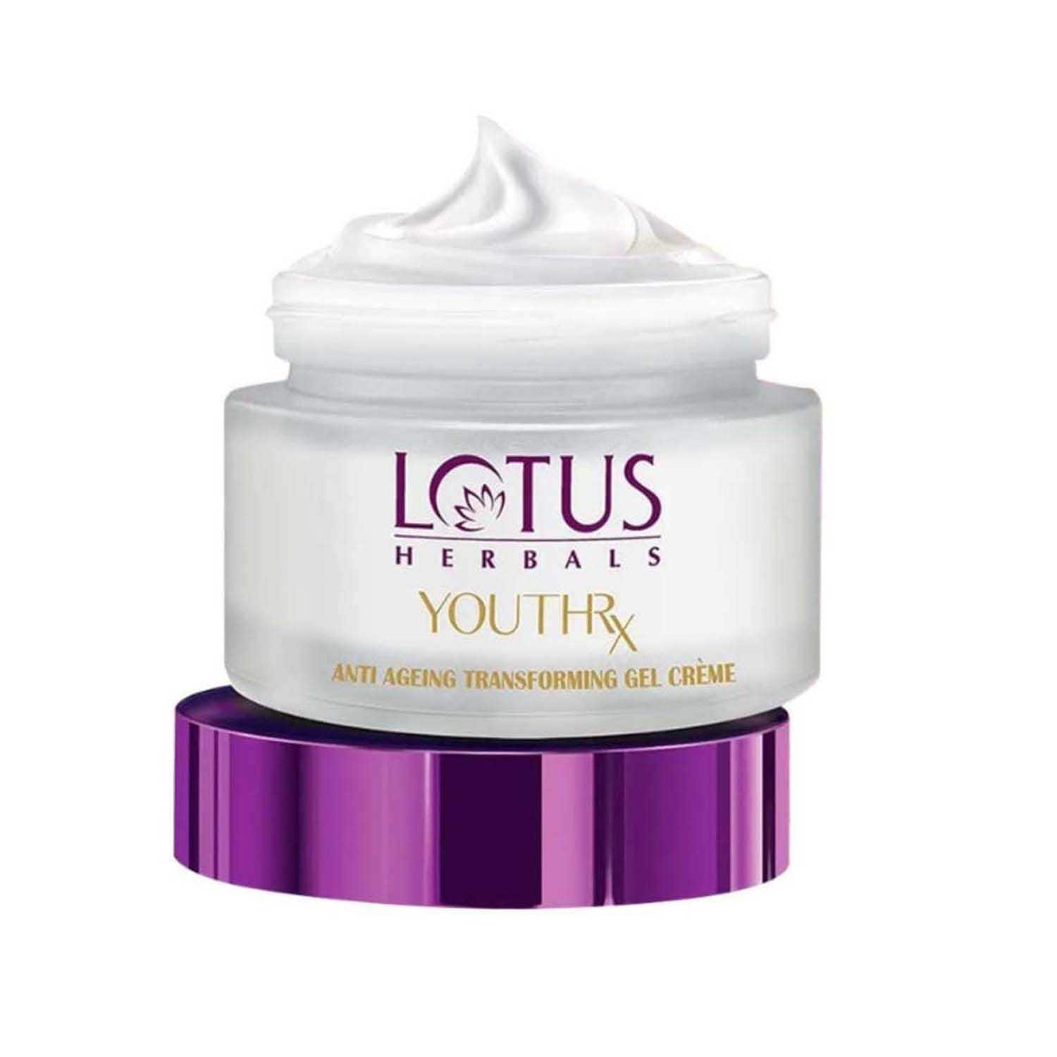 Lotus | Lotus Herbals YouthRx Anti-Ageing Transforming Gel Creme SPF 20 PA+++ - (50g)