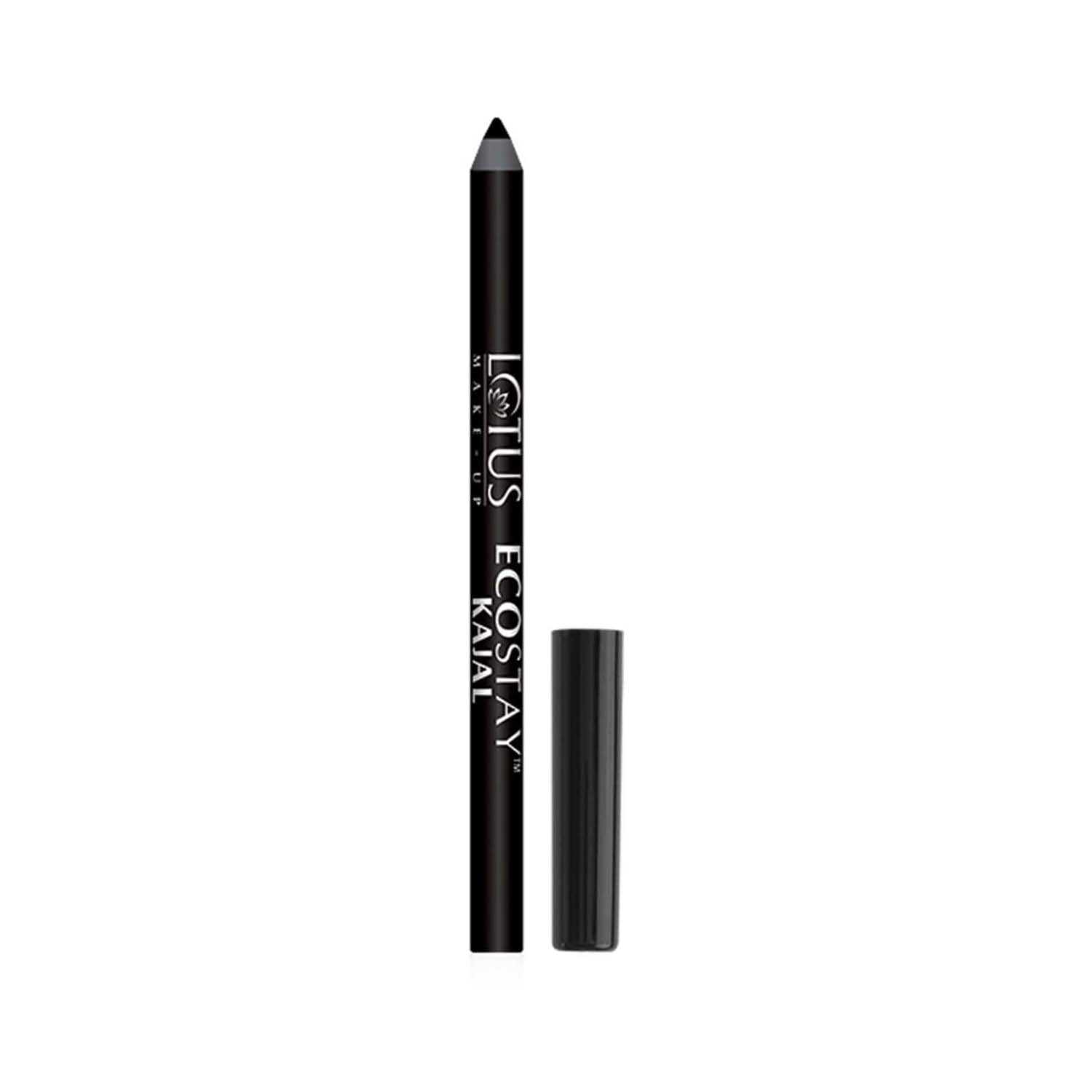 Lotus | Lotus Make-Up Ecostay Kajal Pencil Stick - Black - (1.2g)