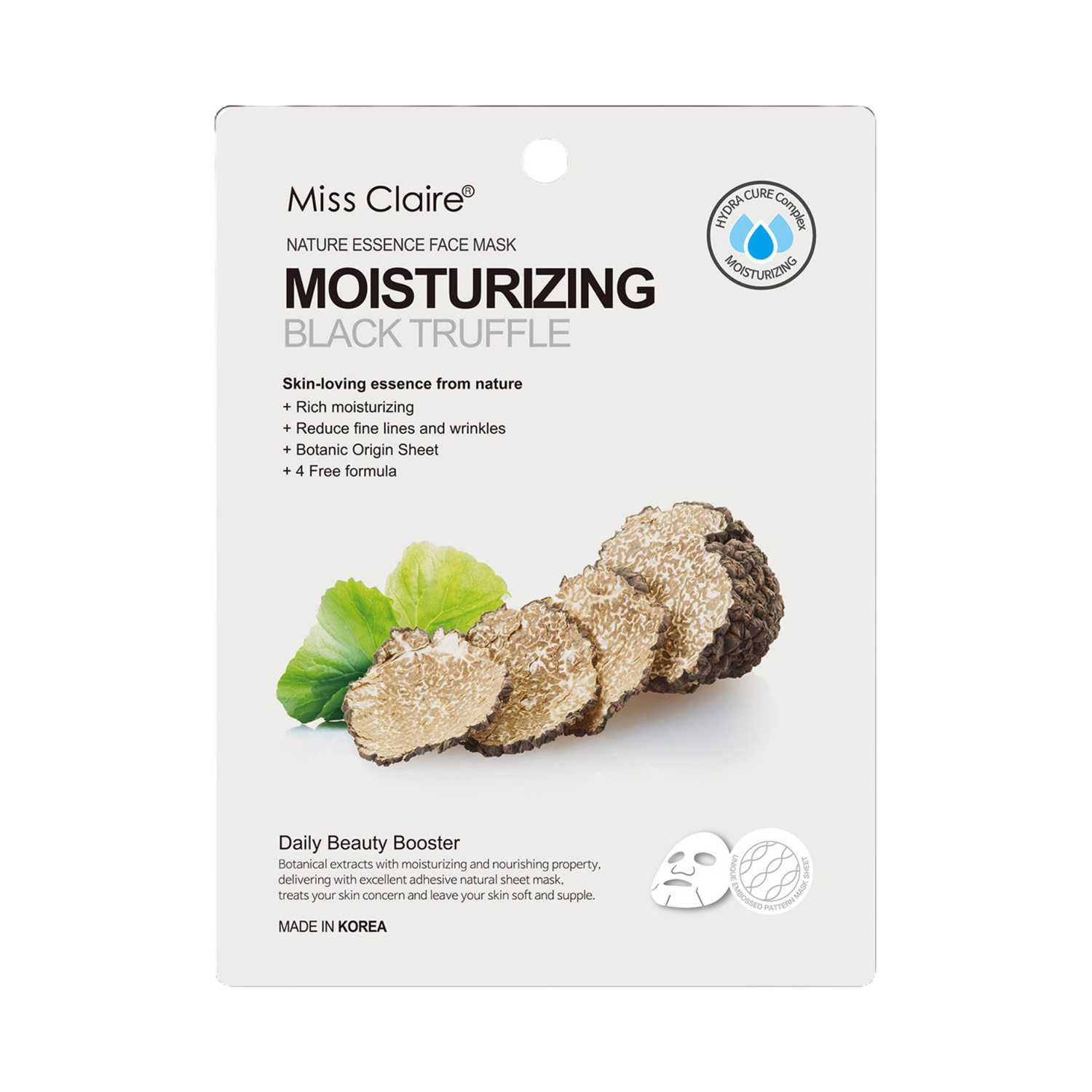 Miss Claire | Miss Claire Nature Essence Face Mask - Black Truffle (25ml)