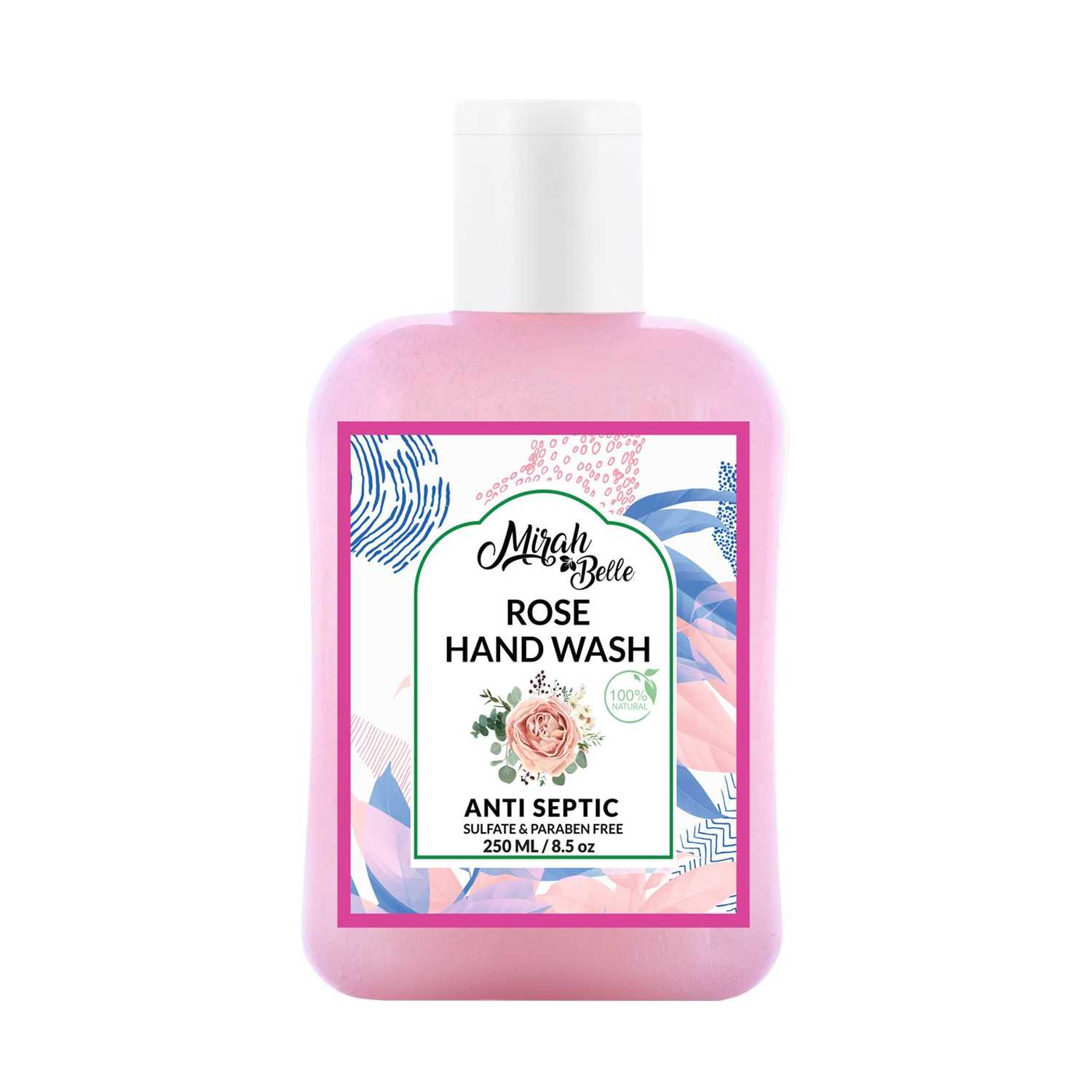 Mirah Belle | Mirah Belle Rose Anti Septic Natural Hand Wash (250ml)