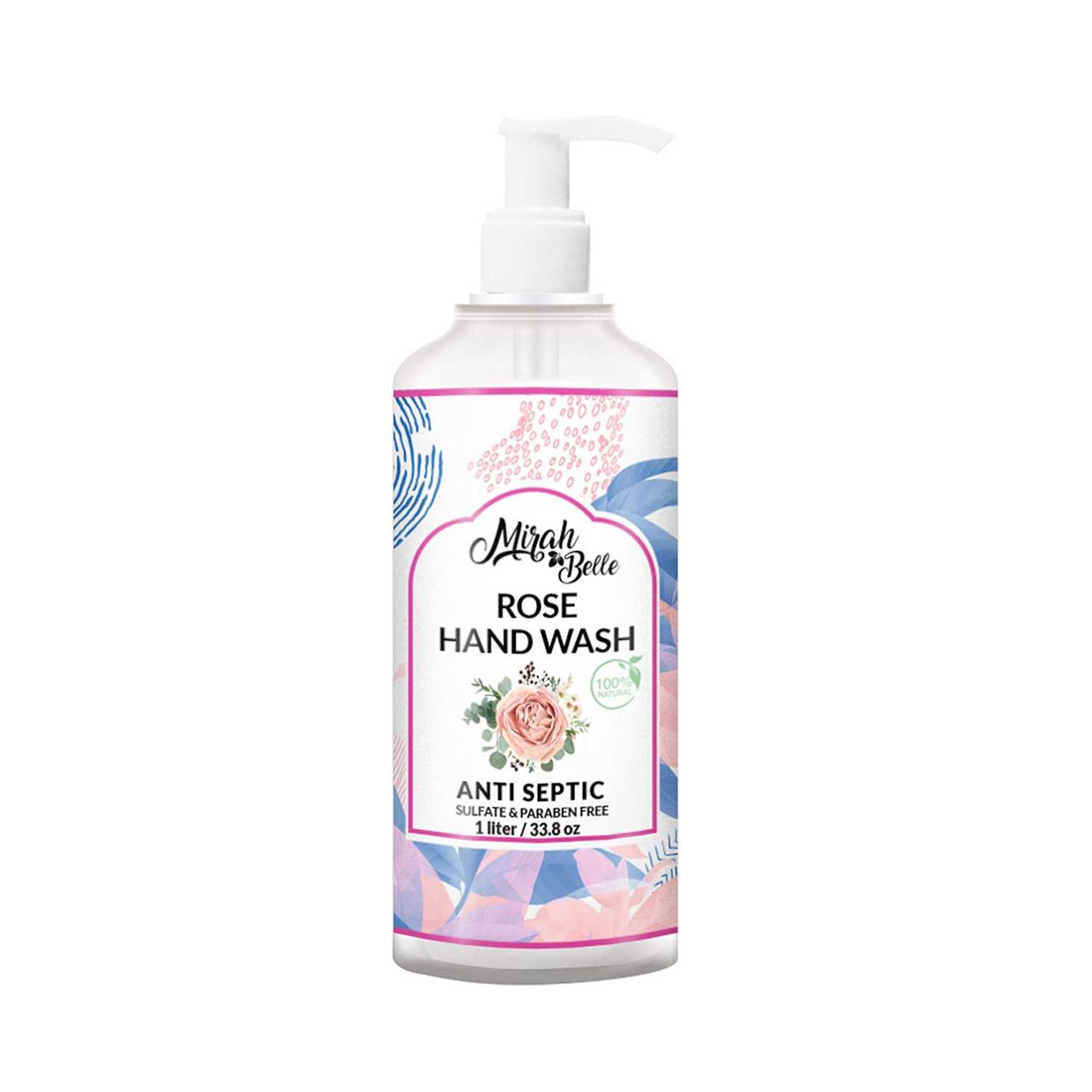 Mirah Belle | Mirah Belle Rose Anti Septic Natural Hand Wash (1000ml)