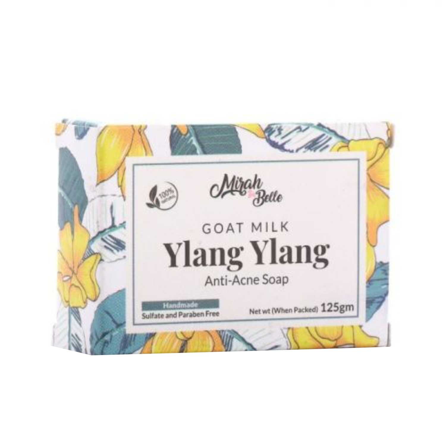 Mirah Belle | Mirah Belle Organic Goat Milk Ylang Ylang Anti Acne Soap (125g)