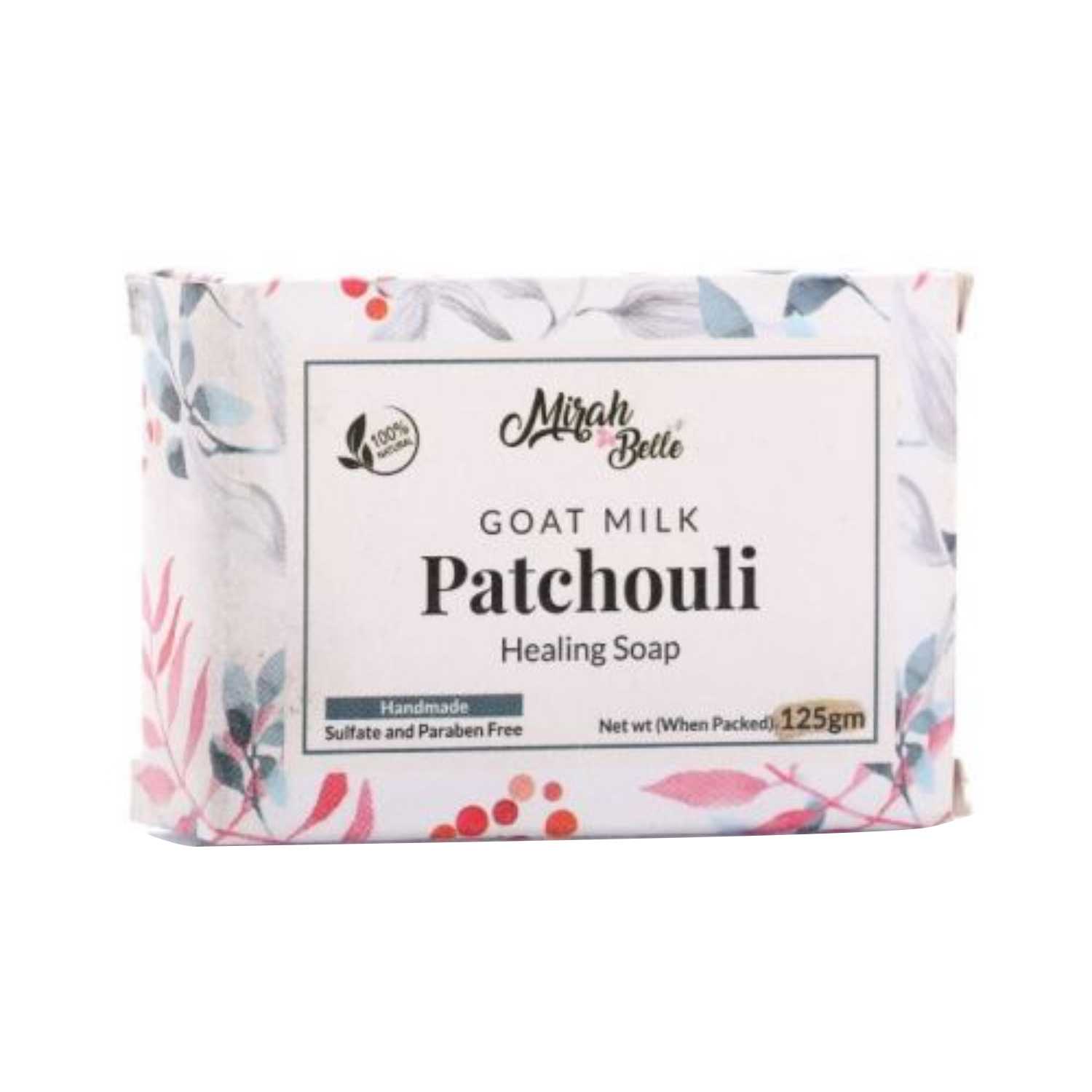 Mirah Belle | Mirah Belle Organic Goat Milk Patchouli Healing Soap (125g)