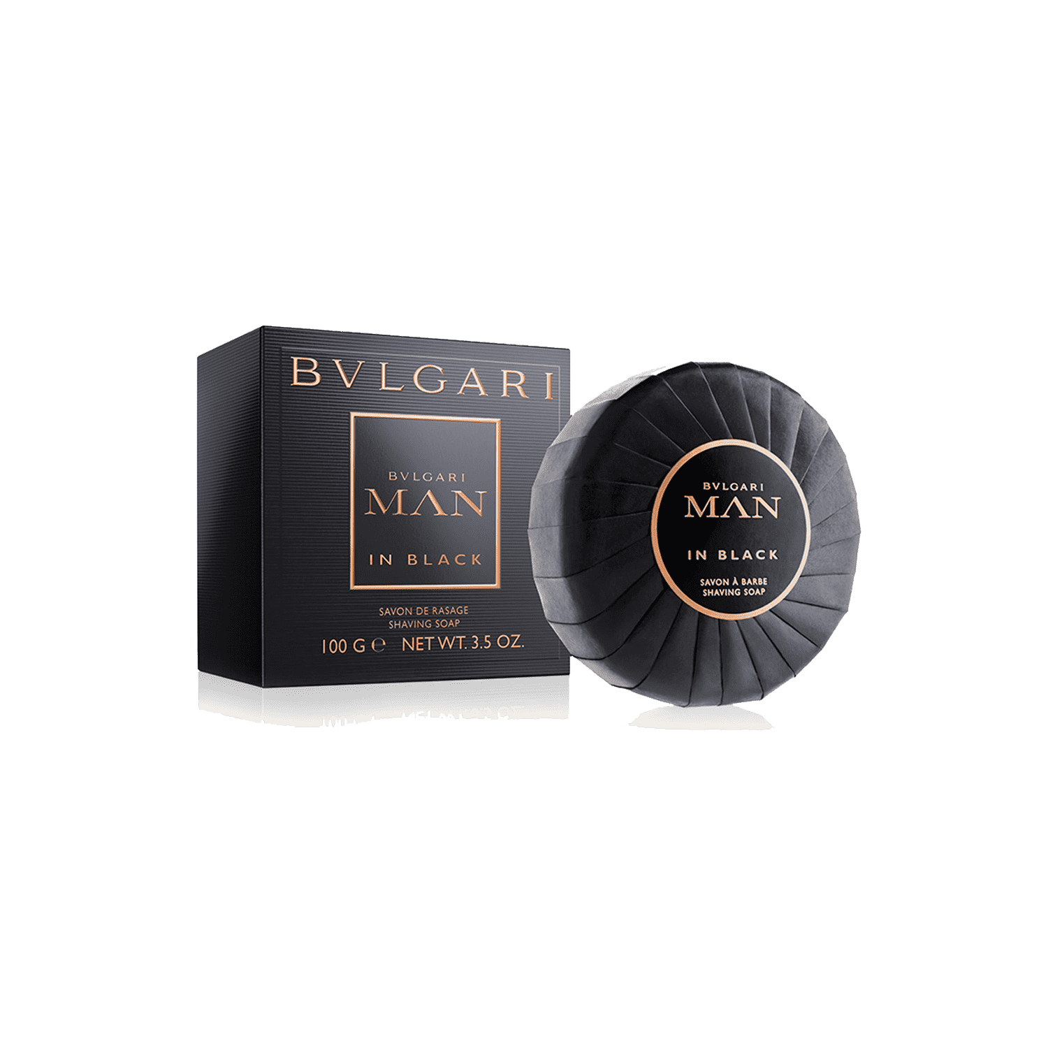 Bvlgari | Bvlgari Man In Black Shaving Soap 100 gm