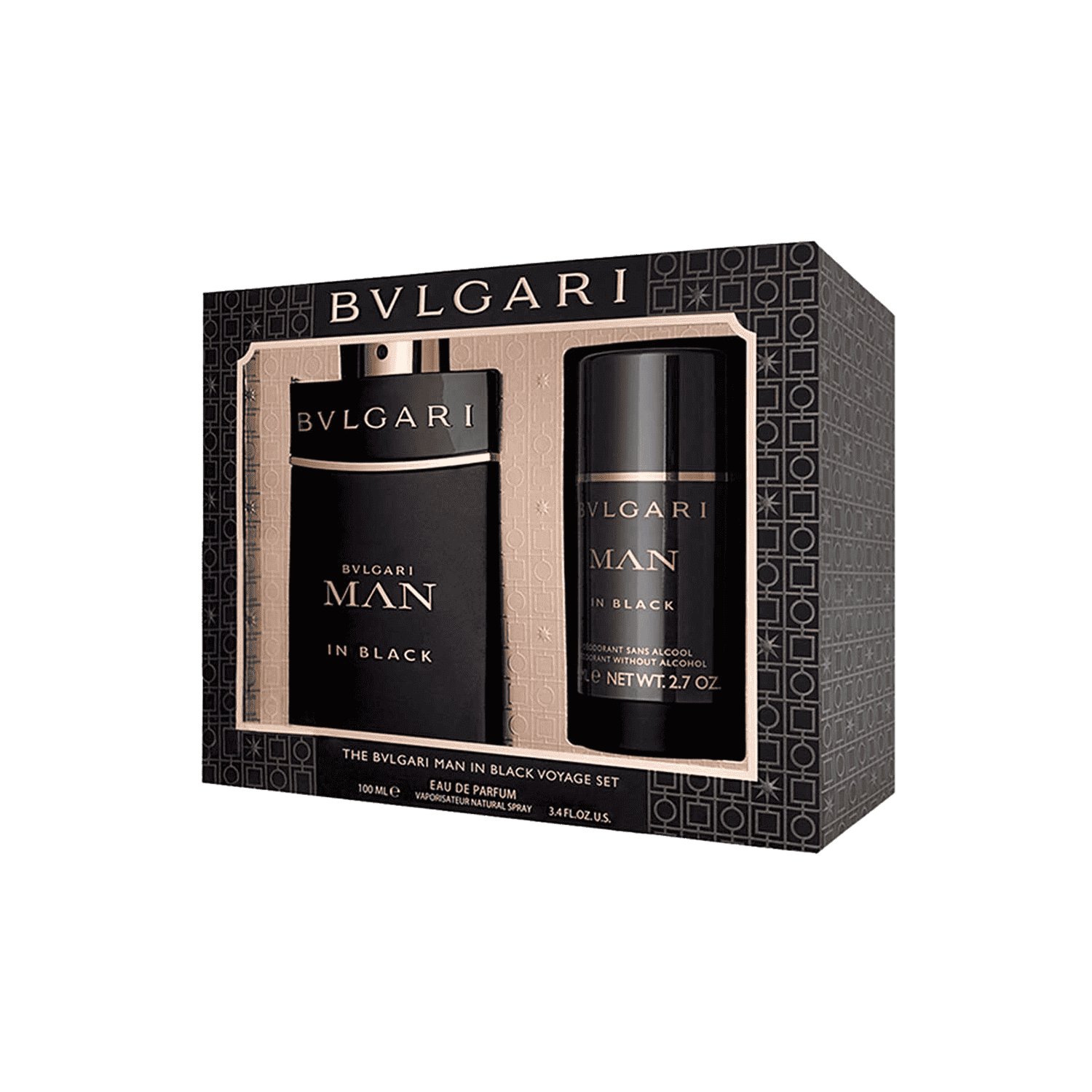 Bvlgari | Bvlgari Man in Black Set: Eau de Parfum 100ml, Deo Stick 75g - 2 Pcs