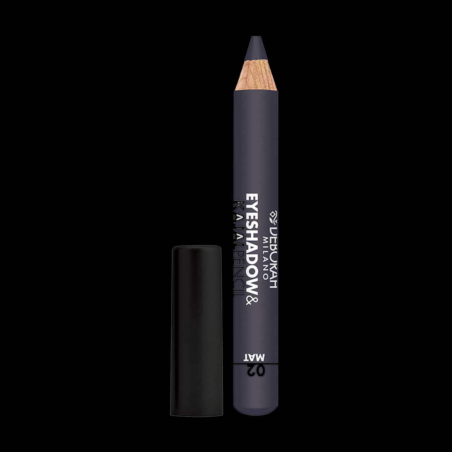 Deborah Milano | Deborah Milano Eyeshadow&Kajal Pencil - 02 Mat Grey