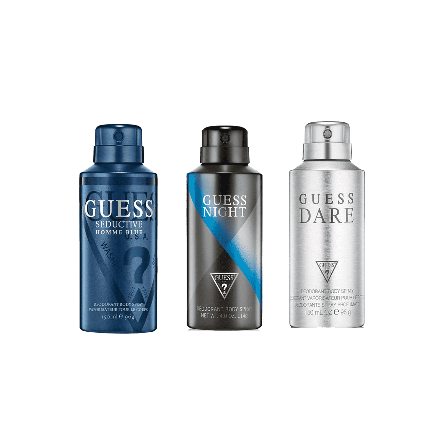 Guess | Guess Combo Set : Darehomme, Seductivehommeblue, Night Deo (3 pcs)