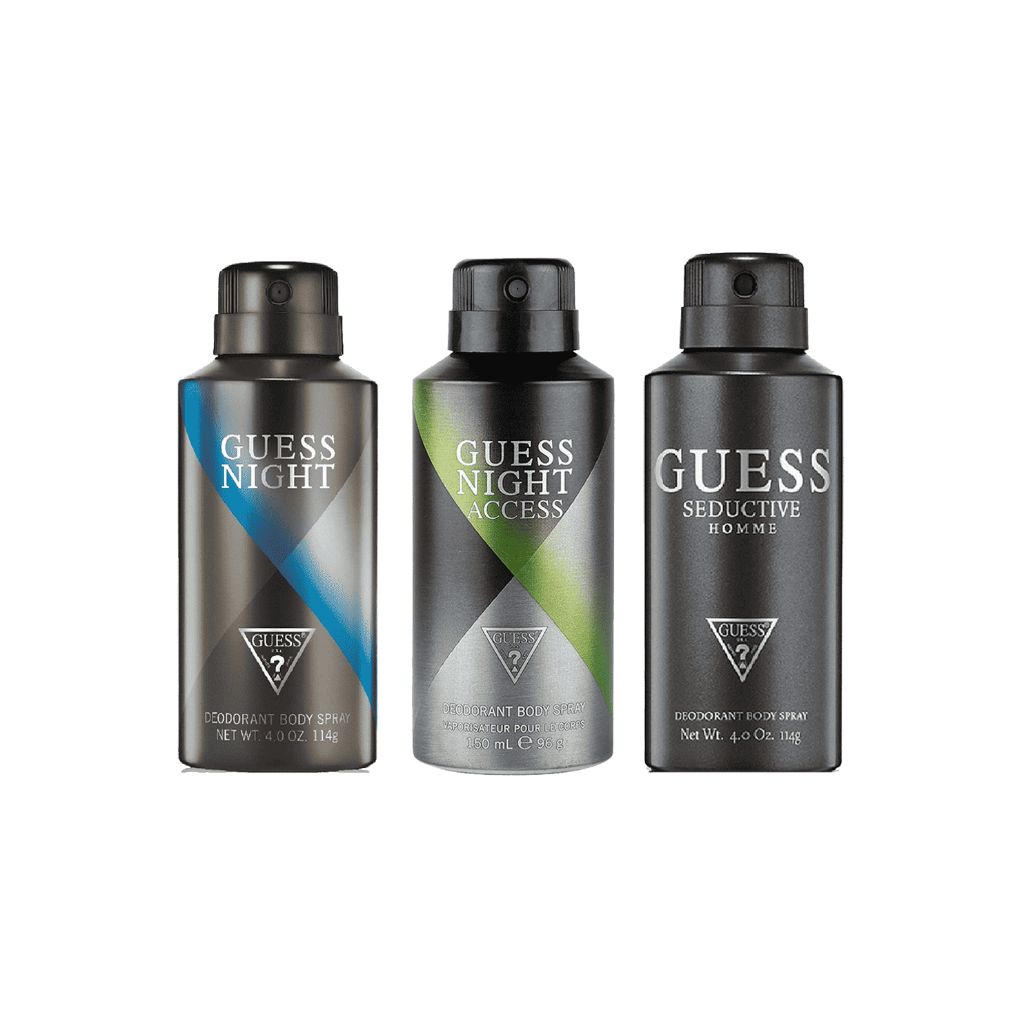 Guess | Guess Combo Set : Night, Nightacess, Seductivehomme Deo (3 pcs)