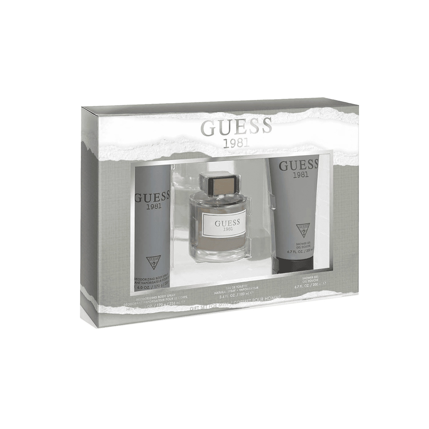 Guess | Guess 1981 Set : Eau de Toilette, Shower Gel, Body Spray (3 pcs)