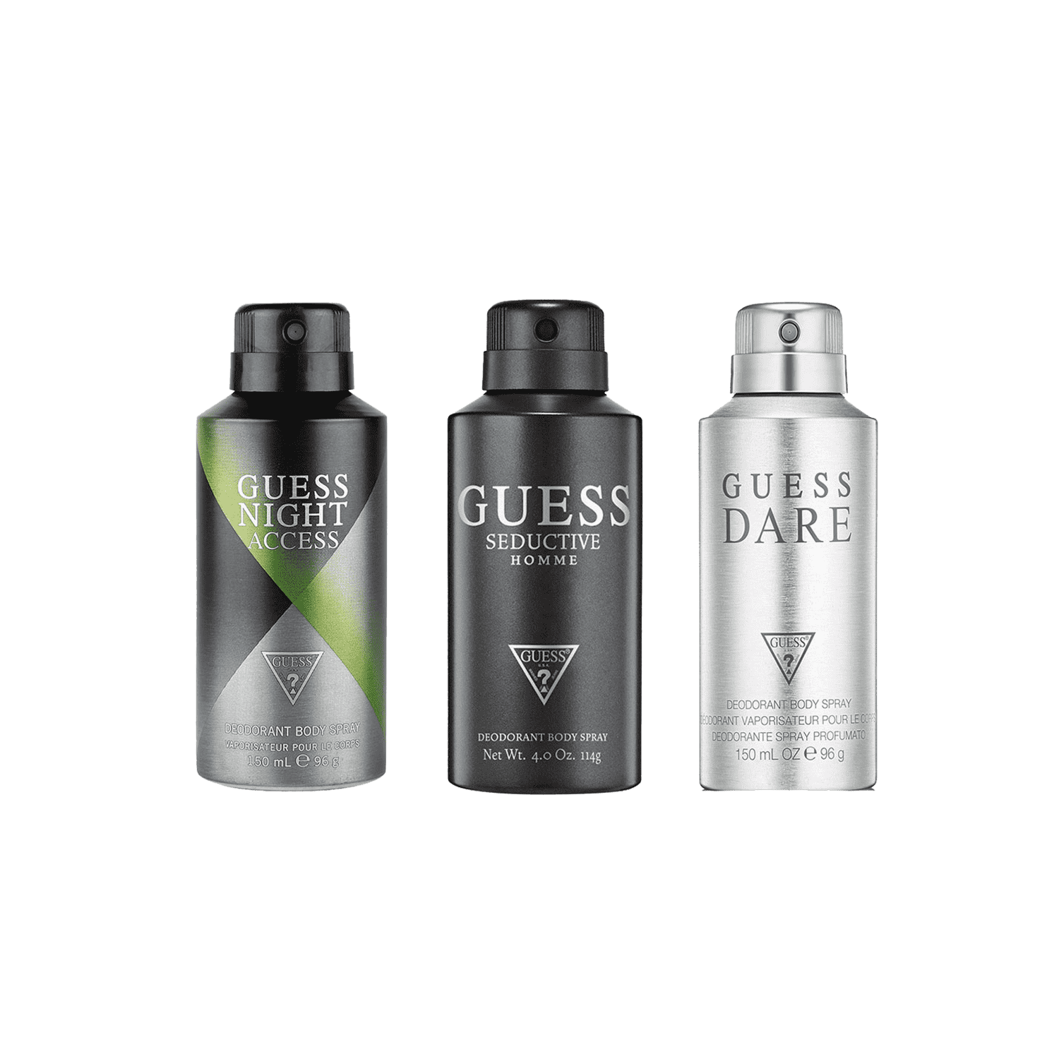 Guess | Guess Combo Set : Seductivehomme, Darehomme, Nightacess Deo (3 pcs)