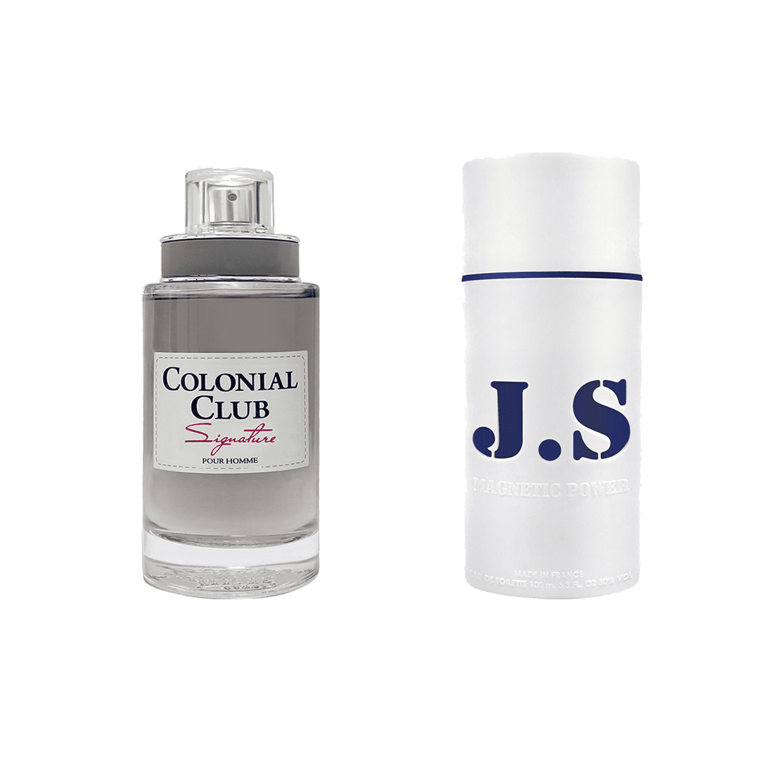 Jeanne Arthes | Jeanne Arthes Combo Set : Colonial Club Signature, JS Magnetic Power Navy Blue Eau de Toilette (2 pcs)