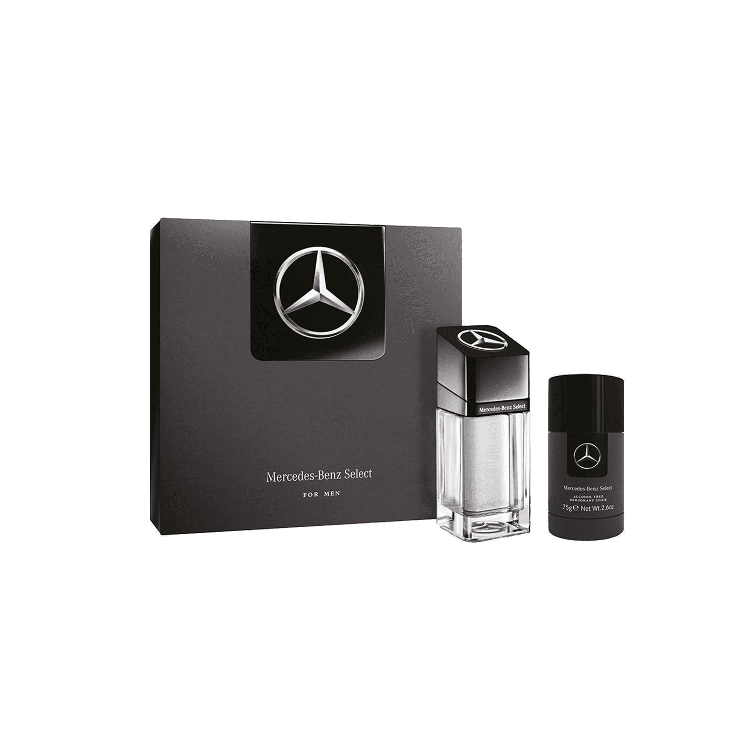 Mercedes-Benz | Mercedes-Benz Gift Set : Select Eau de Toilette, Deo Stick (2 pcs)