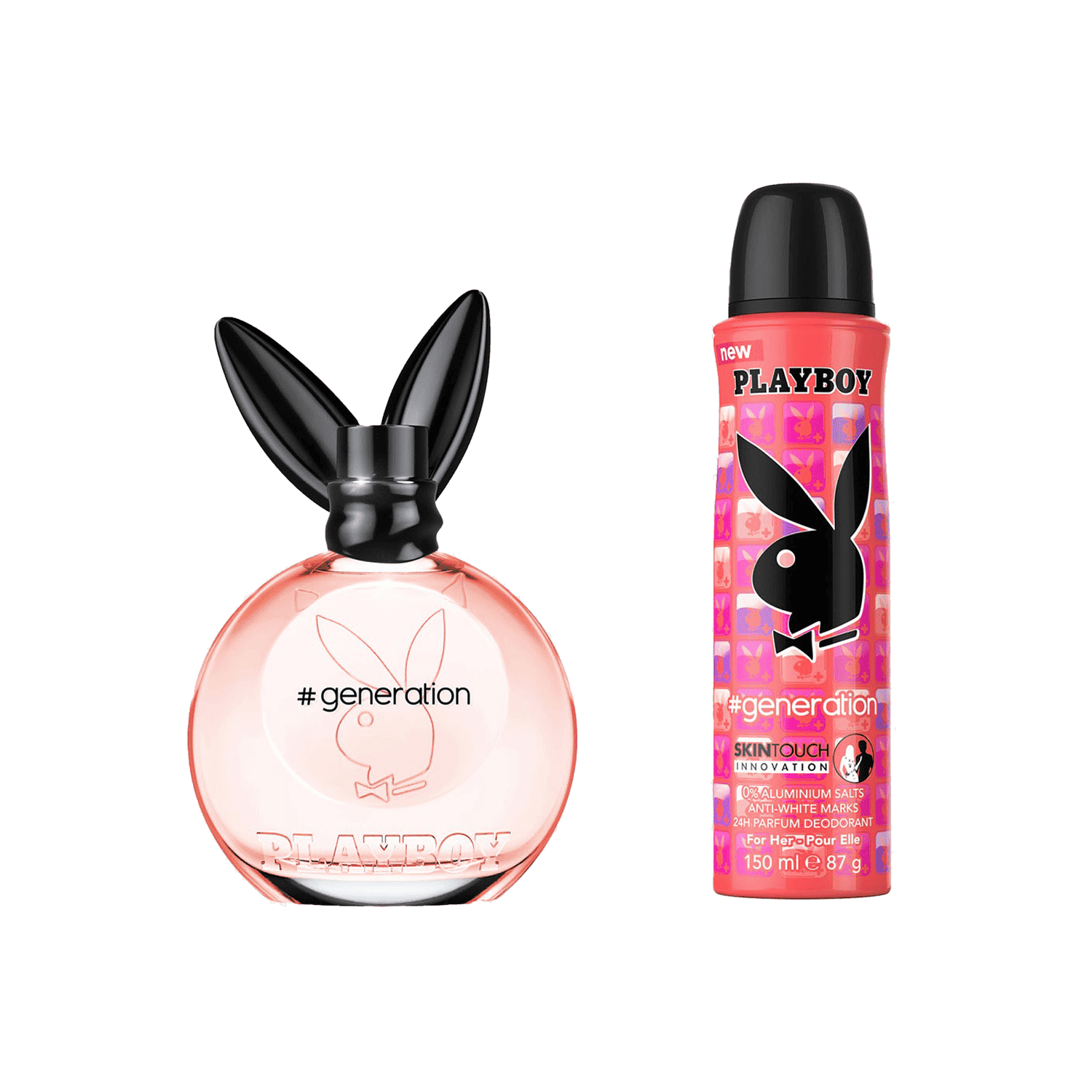 Playboy | Playboy Generation For Women Gift Set : Eau de Toilette, Body Spray (2 pcs)