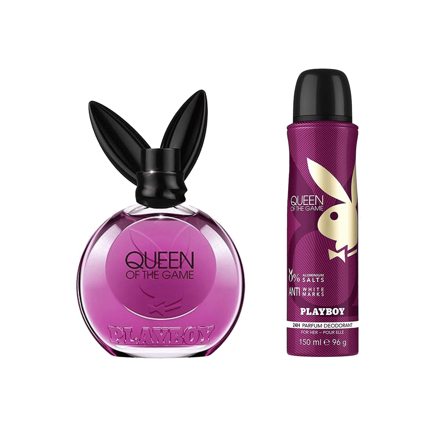 Playboy | Playboy Queen For Women Gift Set : Eau de Toilette, Body Spray (2 pcs)