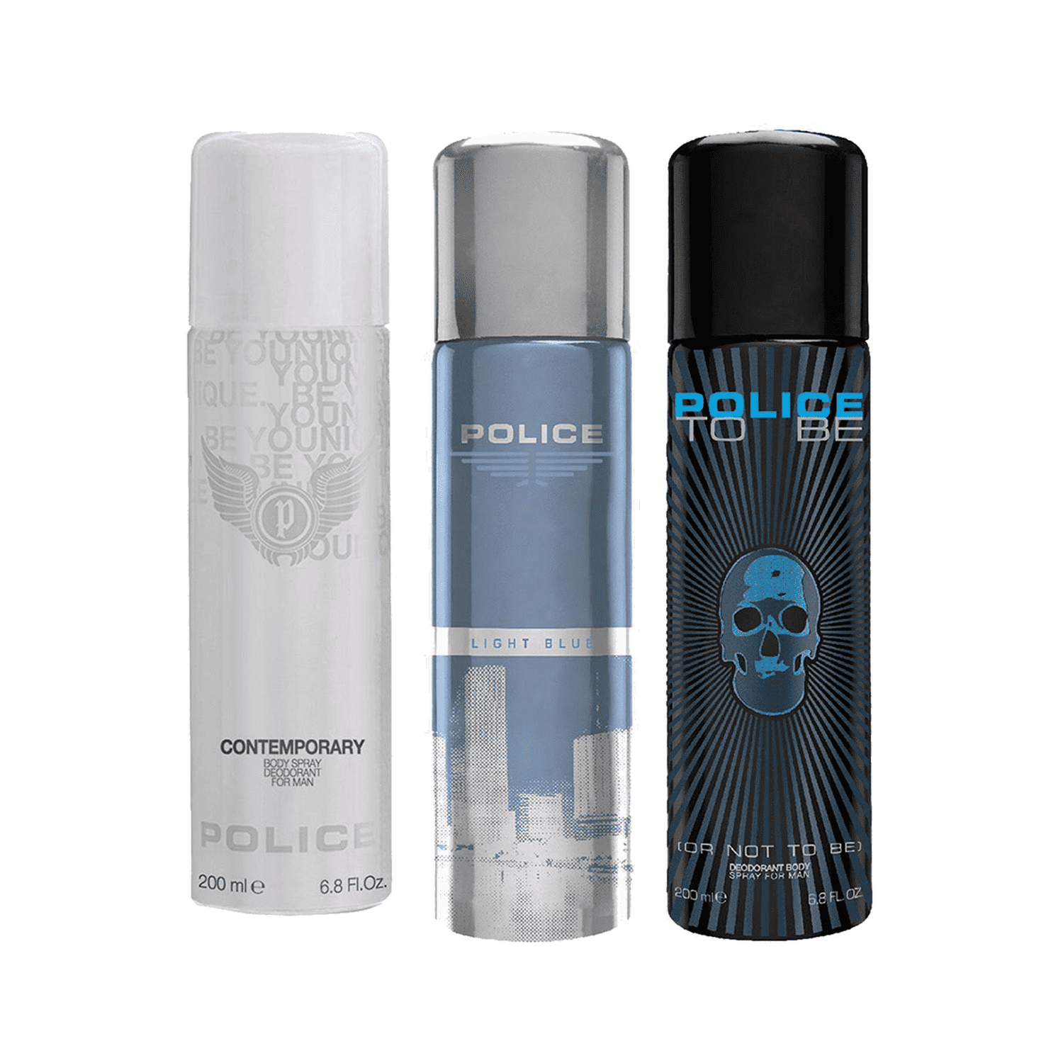 Police | Police Combo Set : Light blue, Contemporary, To be Deo (3 pcs)