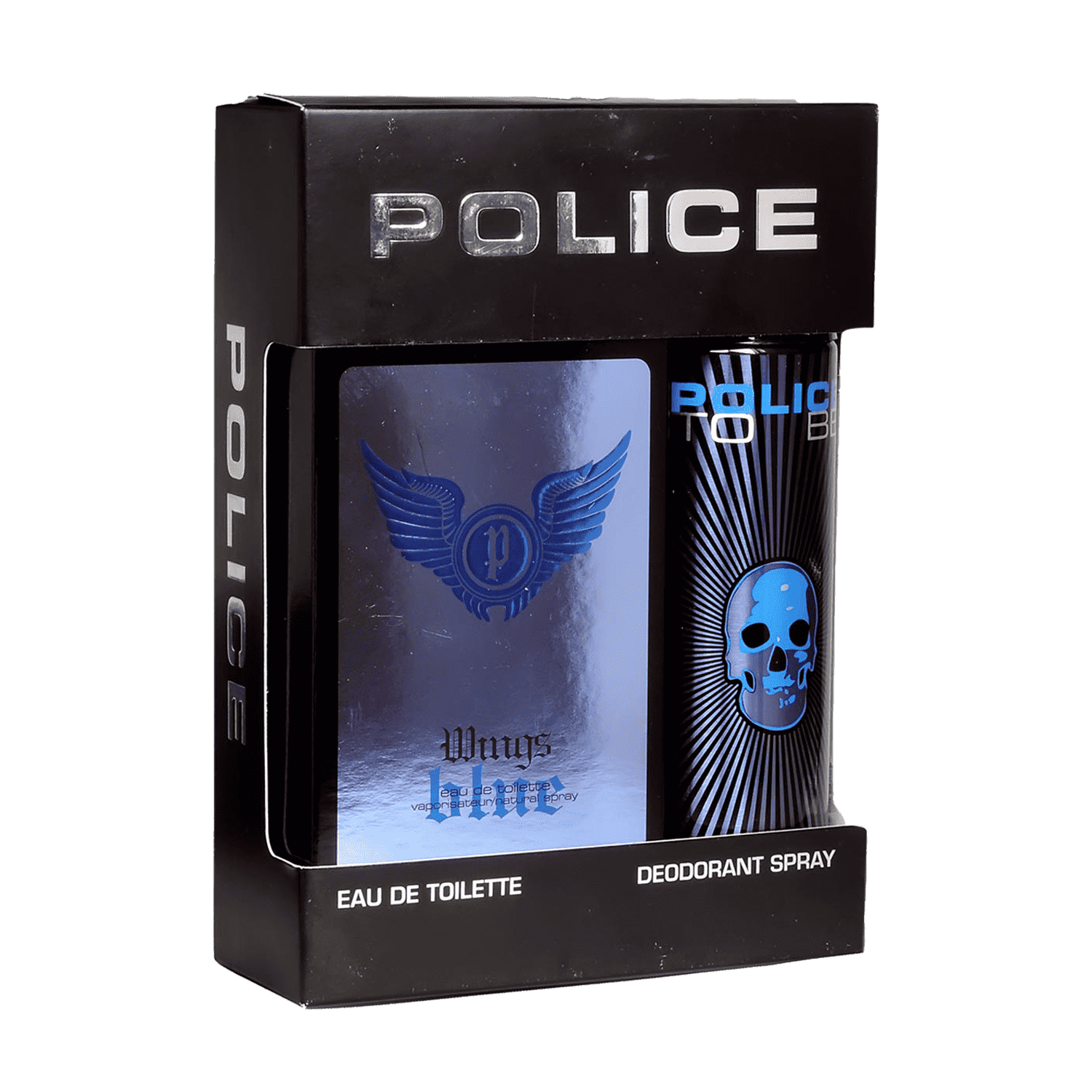 Police | Police Blue Wings Gift Set : Eau de Toilette 100ml, Deo (2 pcs)