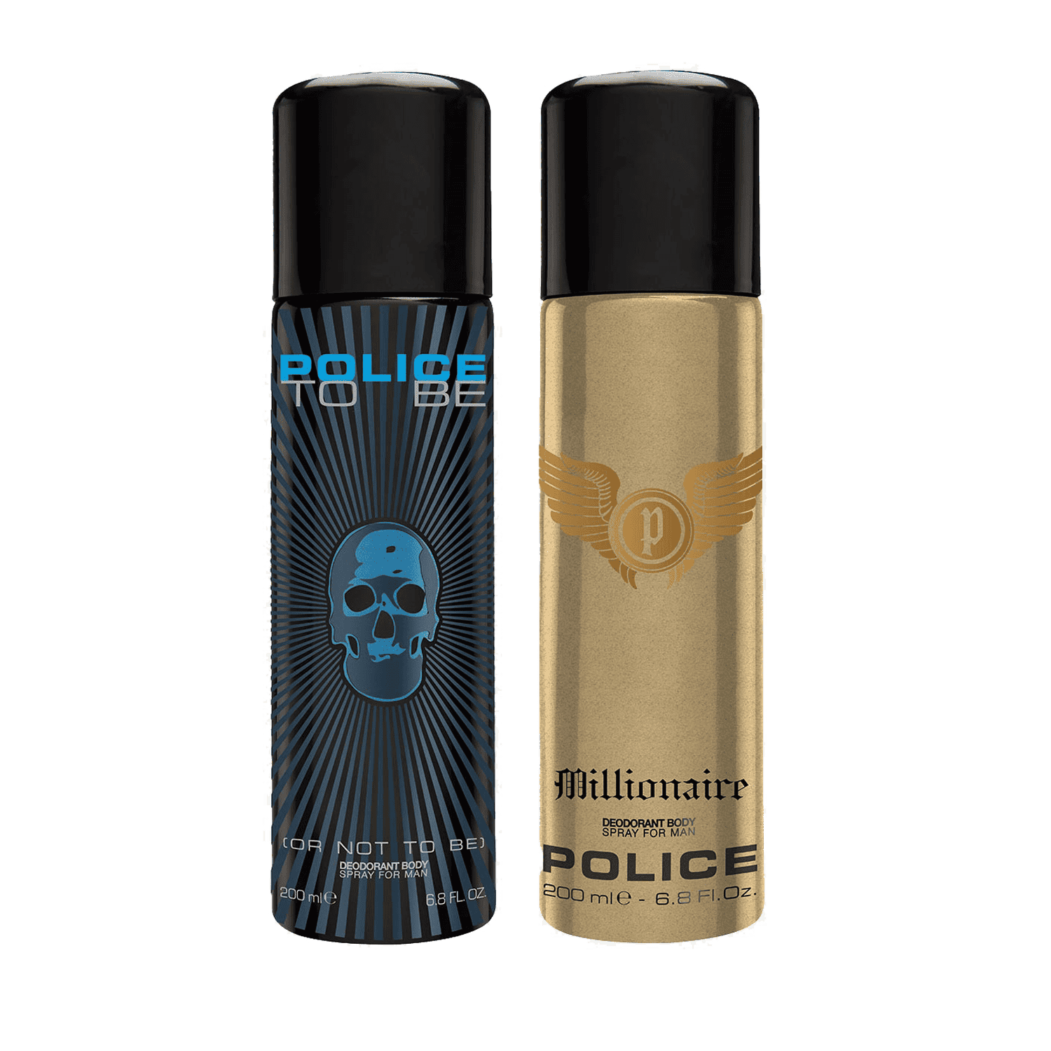 Police | Police Combo Set : To be, Millionaire Deo (2 pcs)