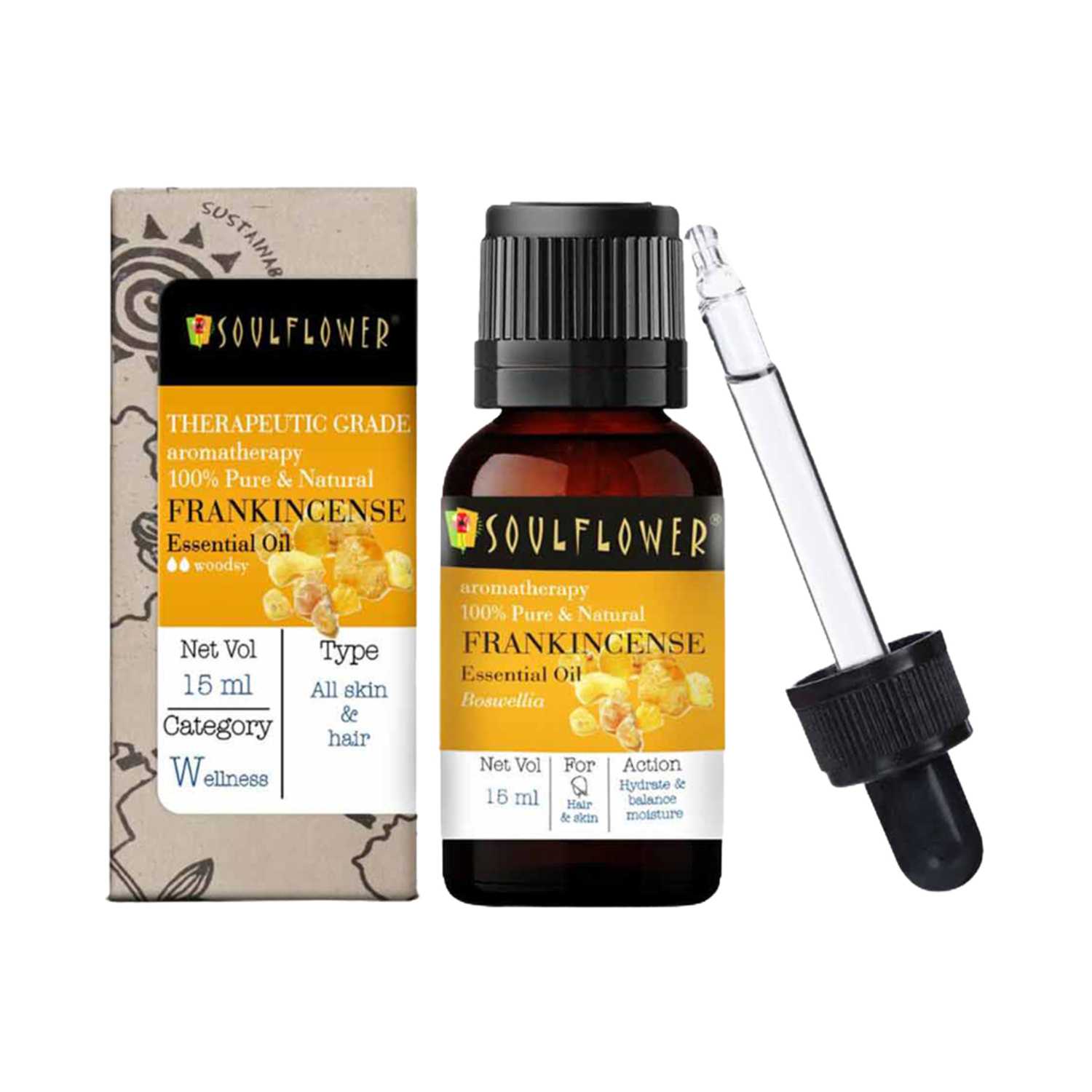 Soulflower | Soulflower Frankincense Essential Oil - (15ml)